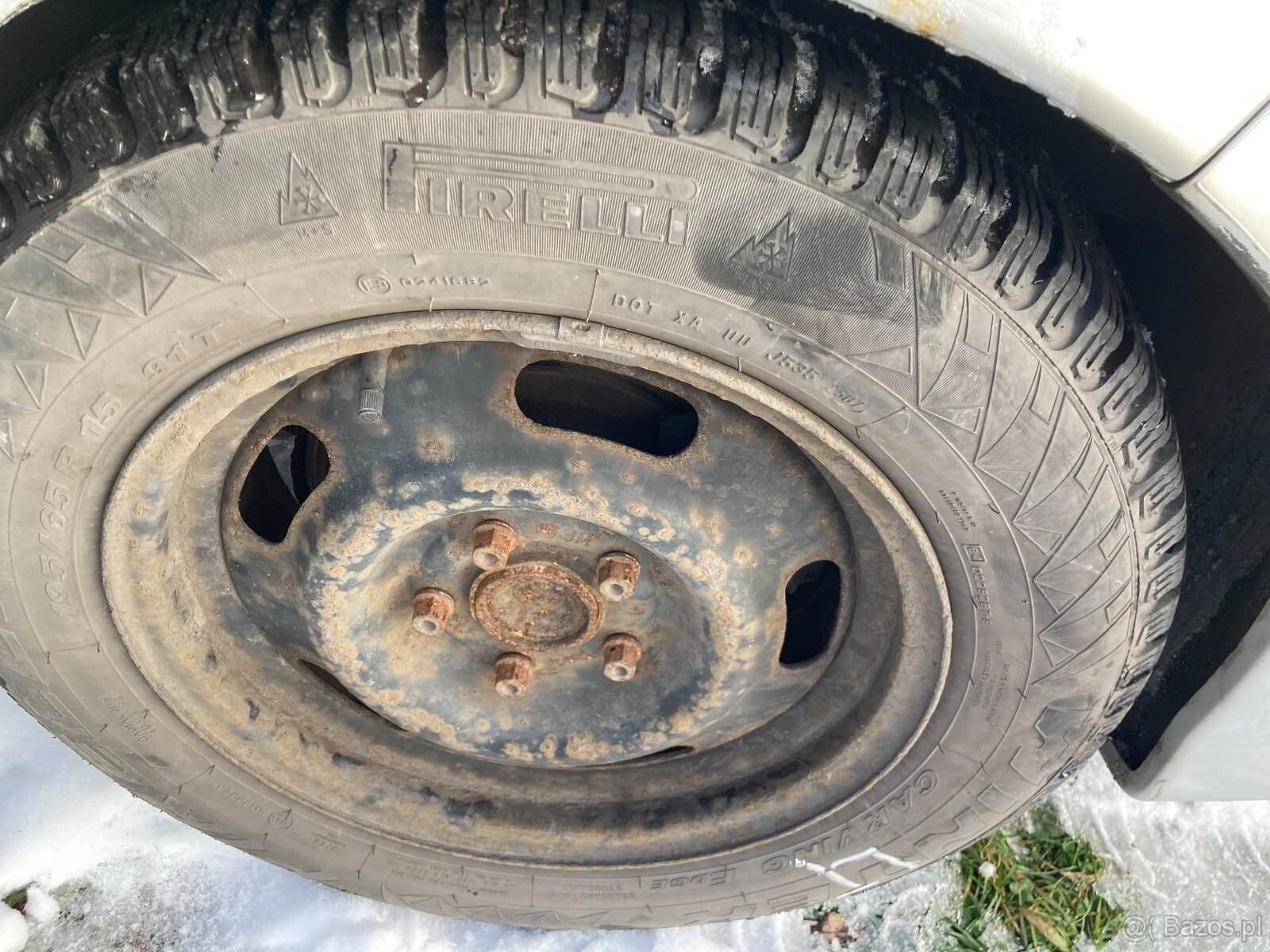 Opony Zimowe rozmiar 195x65x15 Felgami do Opla - 4
