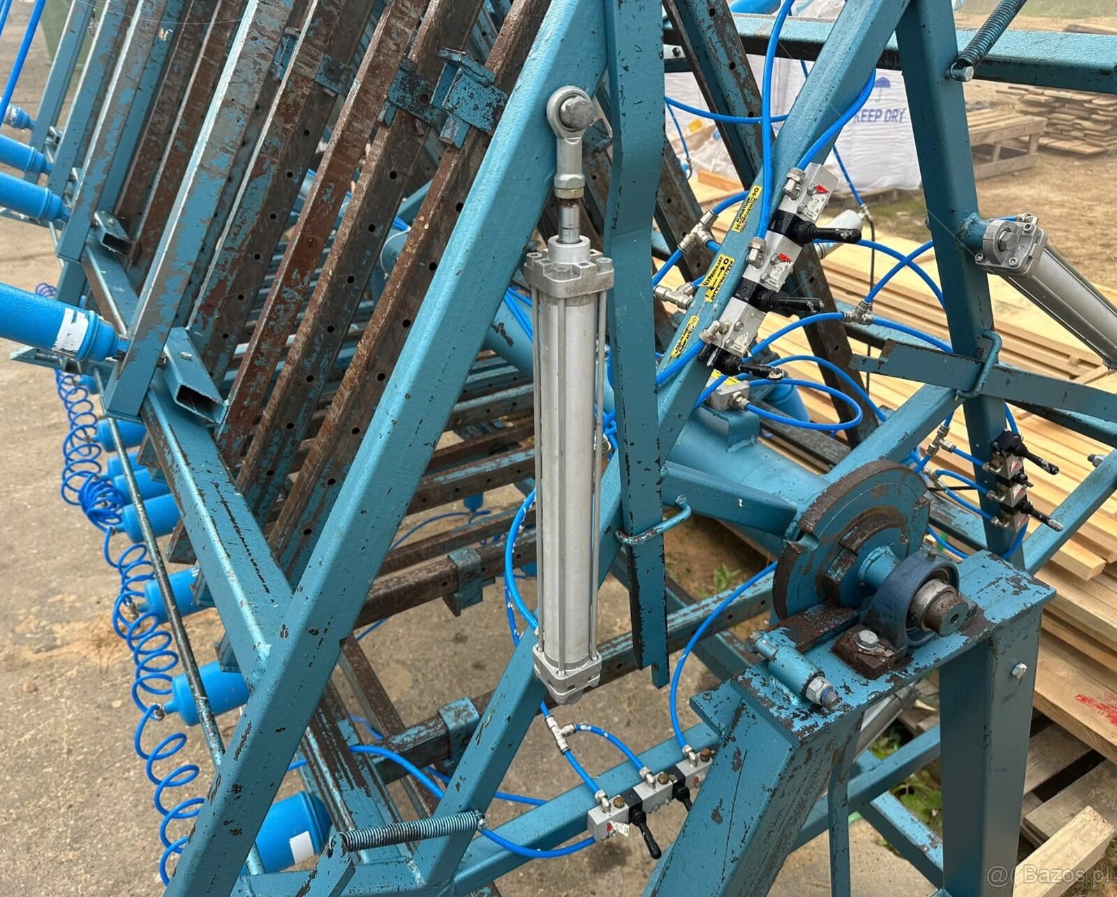 Prasa wiatrakowa do klejenia drewna - 4