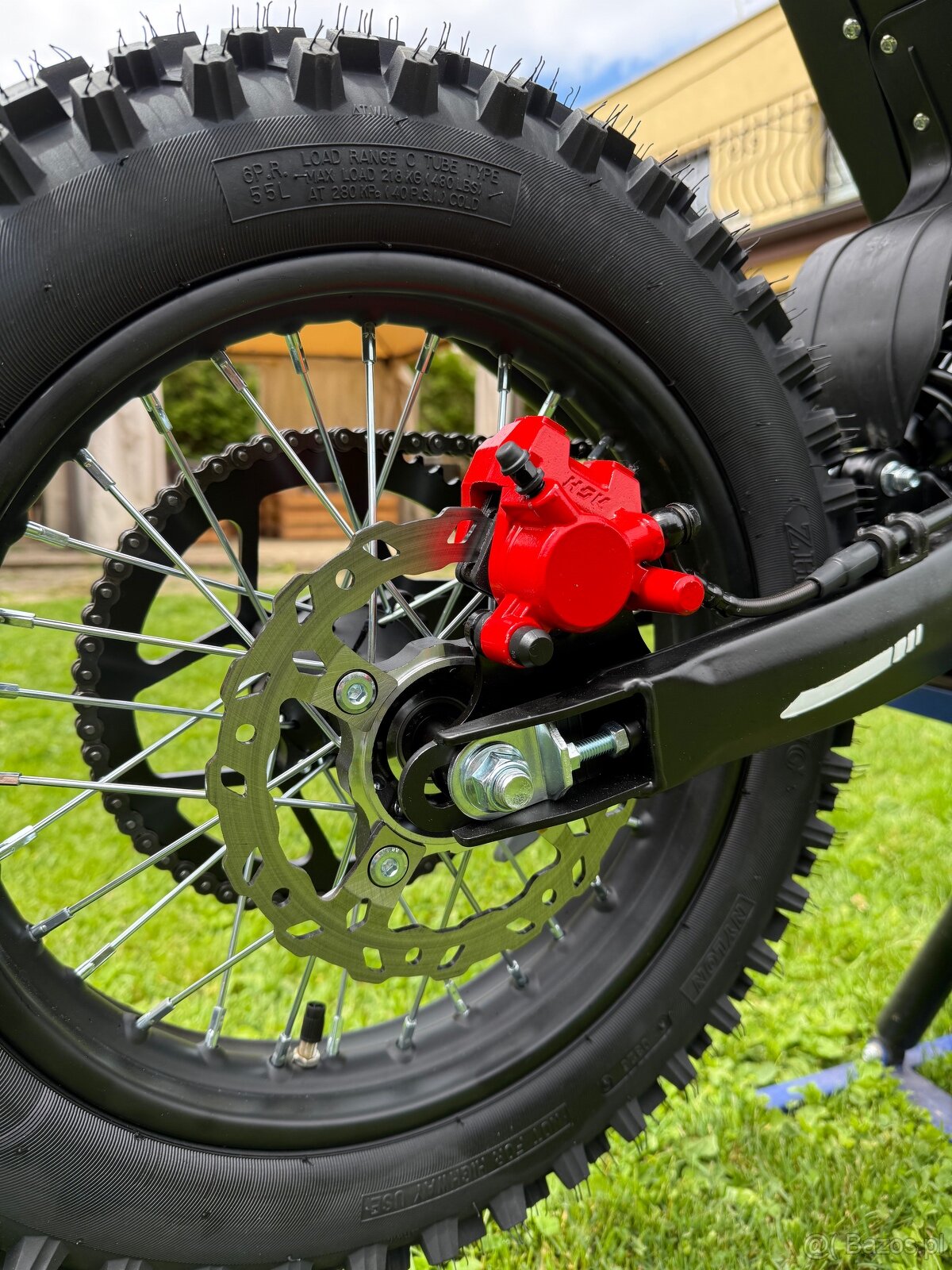 Elektryczny motocykl enduro 60V / 4800W - 4
