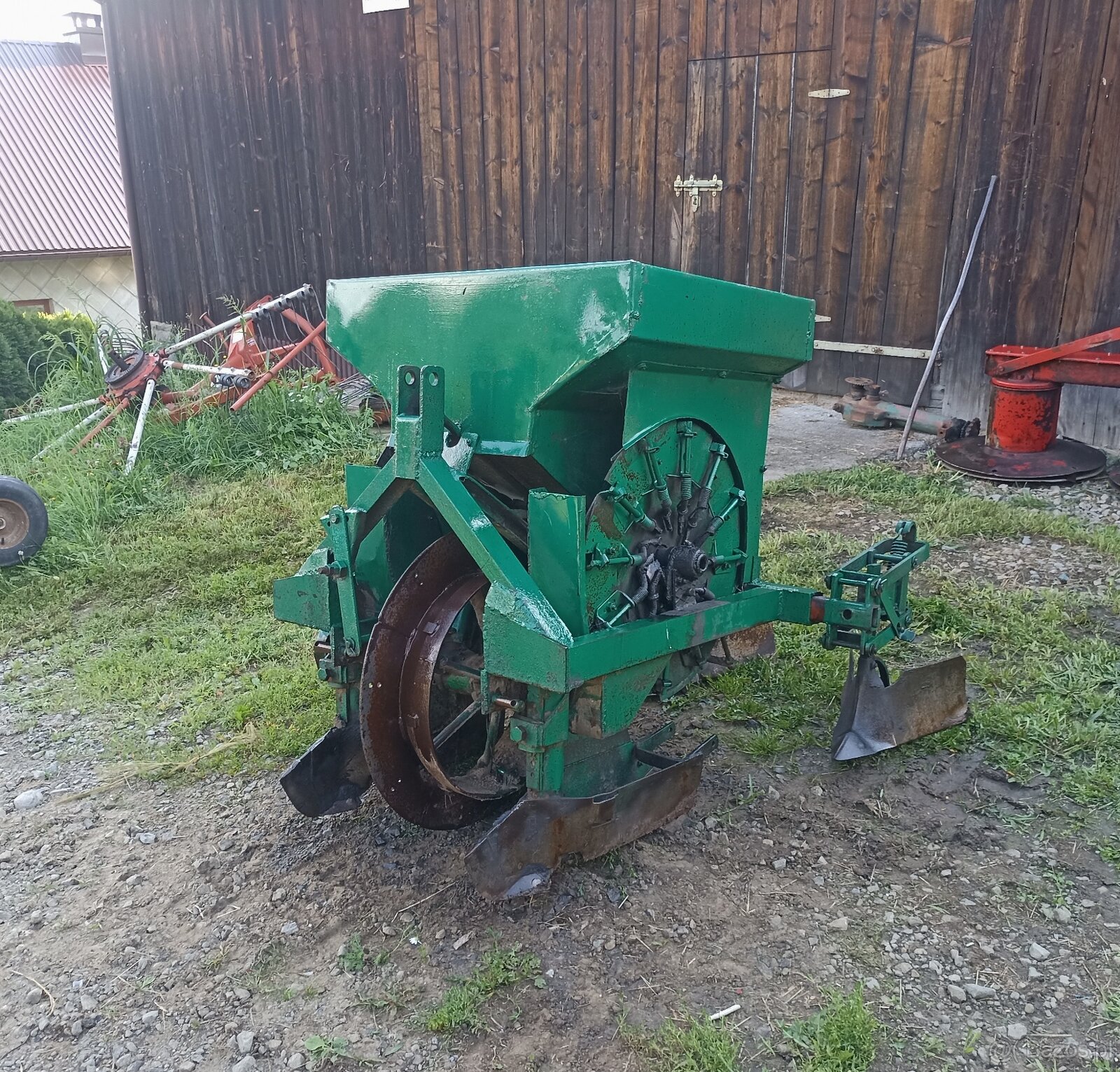 Sadzarka do ziemniaków dwurzędowa czeska Agrozet - 4