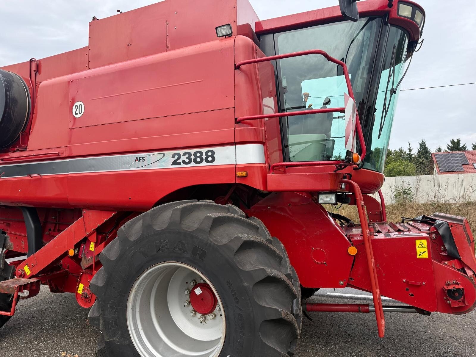 Kombajn zbożowy Case 2388 heder stół do rzepaku rok 2003 spr - 4