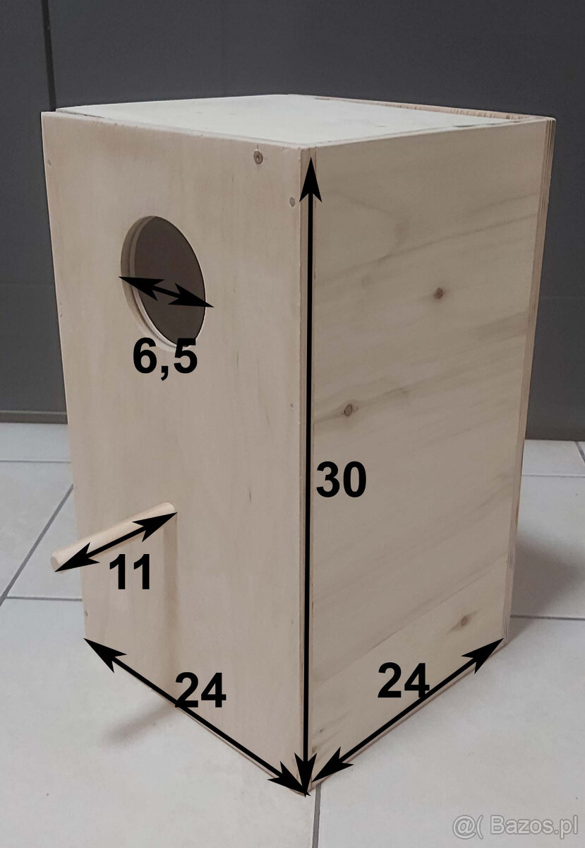 budka dla papug średnich - 4