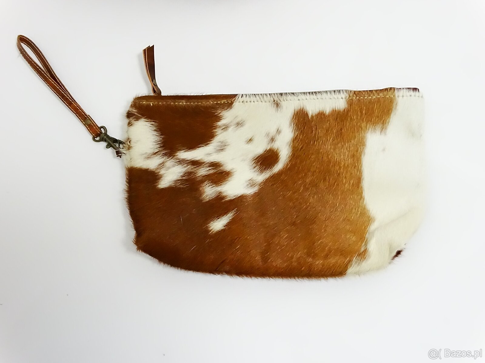 Drewniaki z naturalnej skóry bydlęcej z futrem oraz kopertów - 4