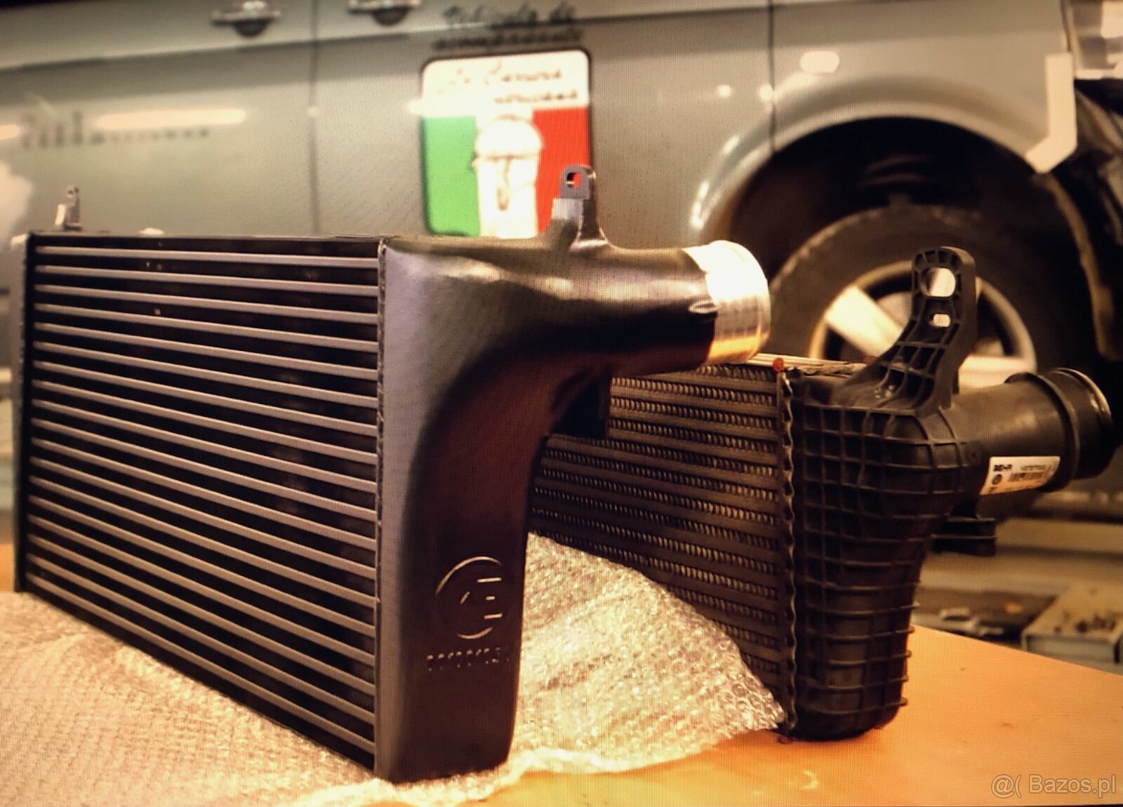 VW T5 BiTDI 132 kw Chłodnica Powietrza Intercooler BAR-TEK - 4