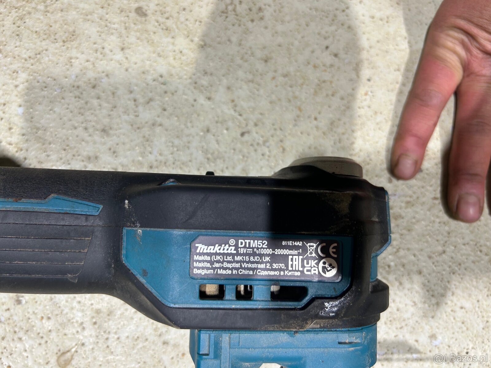Akumulatorowe narzędzie wielofunkcyjne Makita DTM52Z - 4