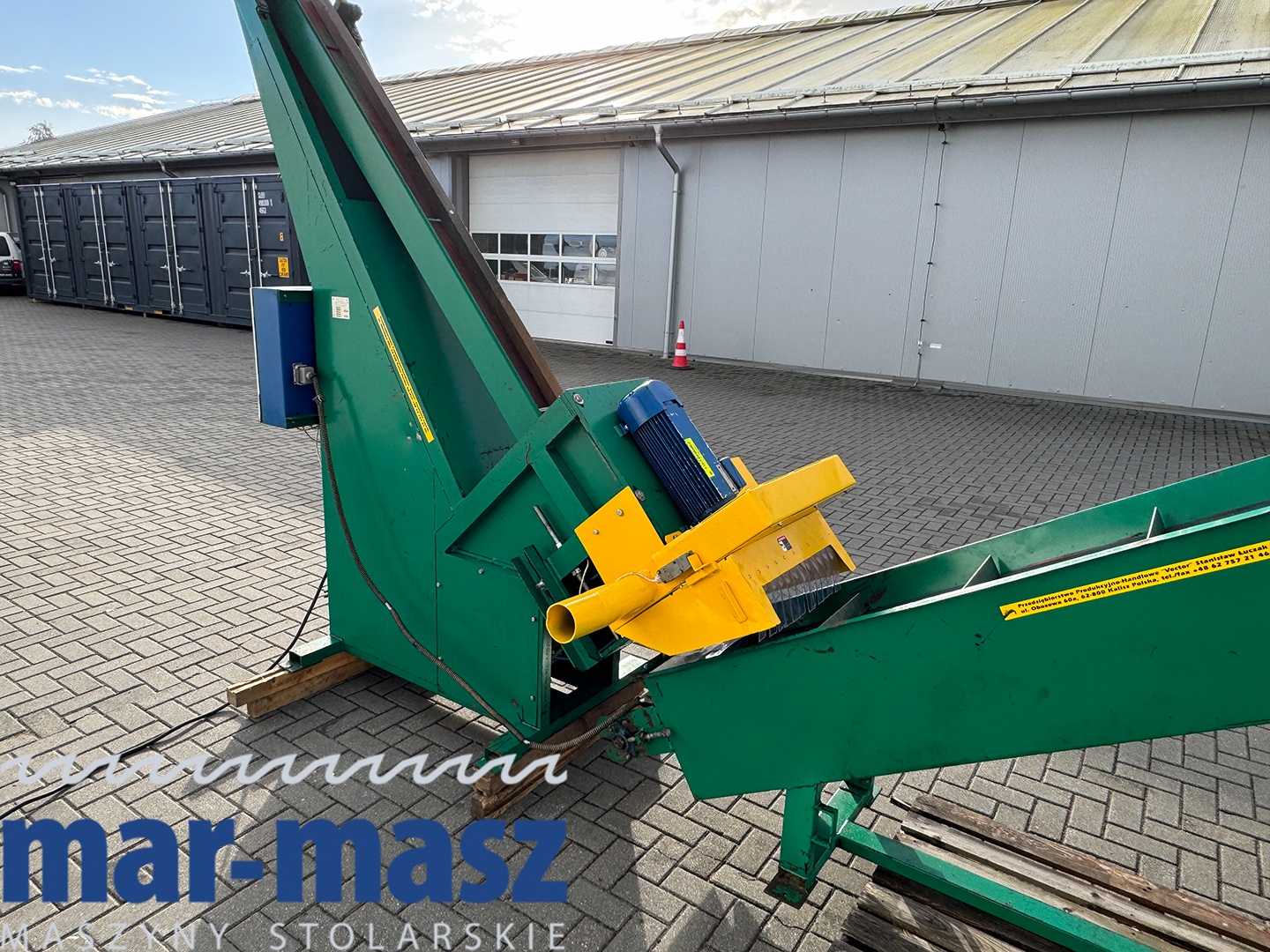 Klockarka piła do cięcia wsporników do palet kapówka VECTOR - 4