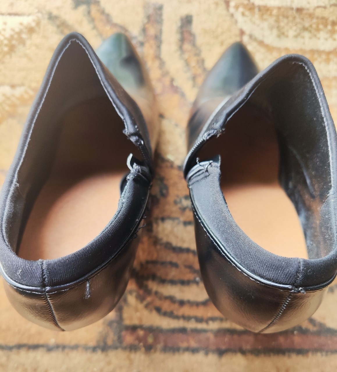 Botki czarne przed kostki, rozm. 38 - 4