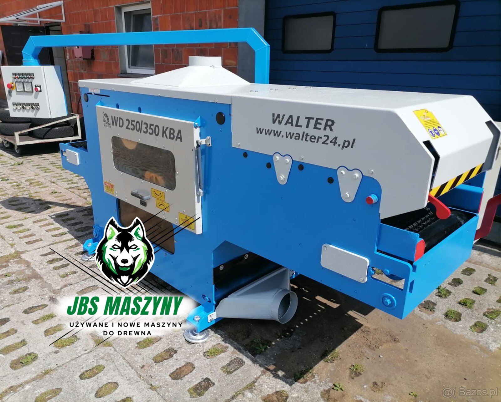 Wielopiła dwuwałowa WALTER WD 250/350 30 i 37 kW | KALISZ - 4
