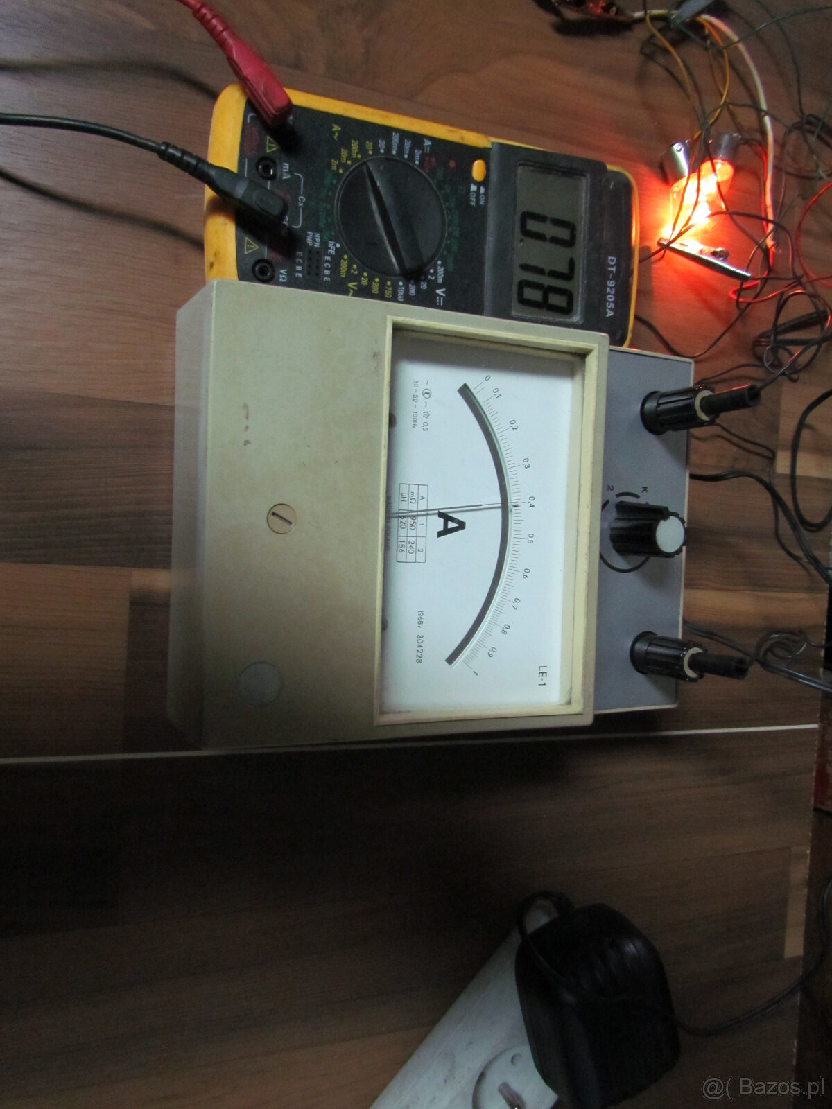 Miliamperomierz pradu zmiennego LE1 - 4