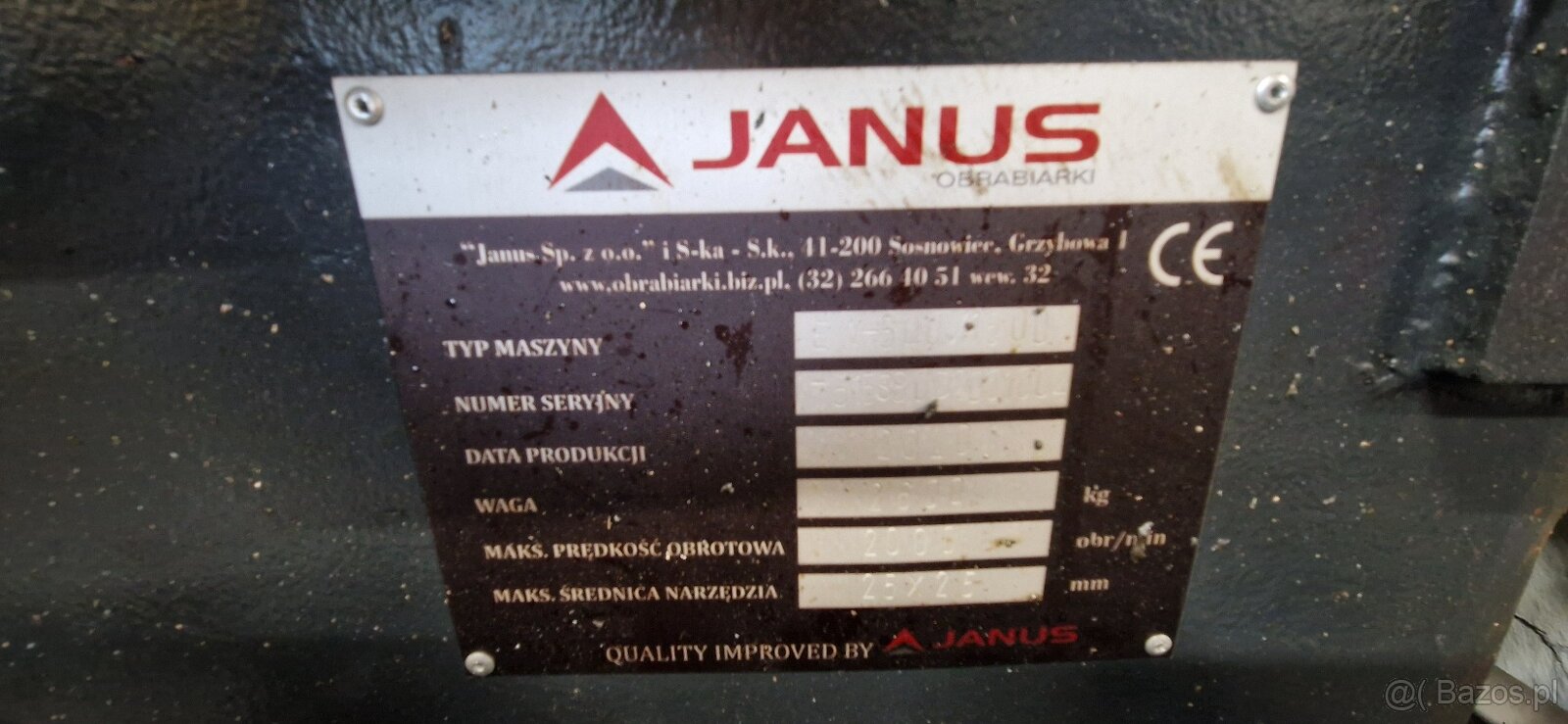 Tokarka Janus typ EasyWork 500/1500 - 4