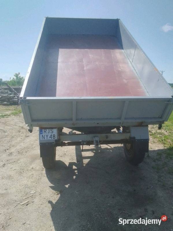 PRZYCZEPA WYWROTKA D-47 po remoncie nowe blachy - 4