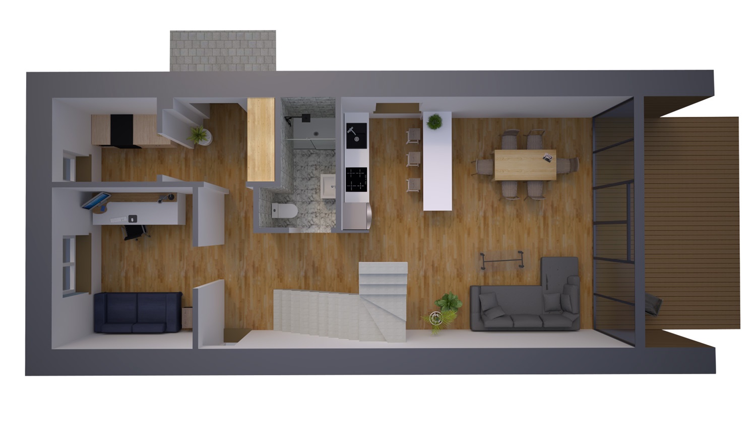 Sprzedam dom w stanie zamkniętym / Okazja cenowa. - 4