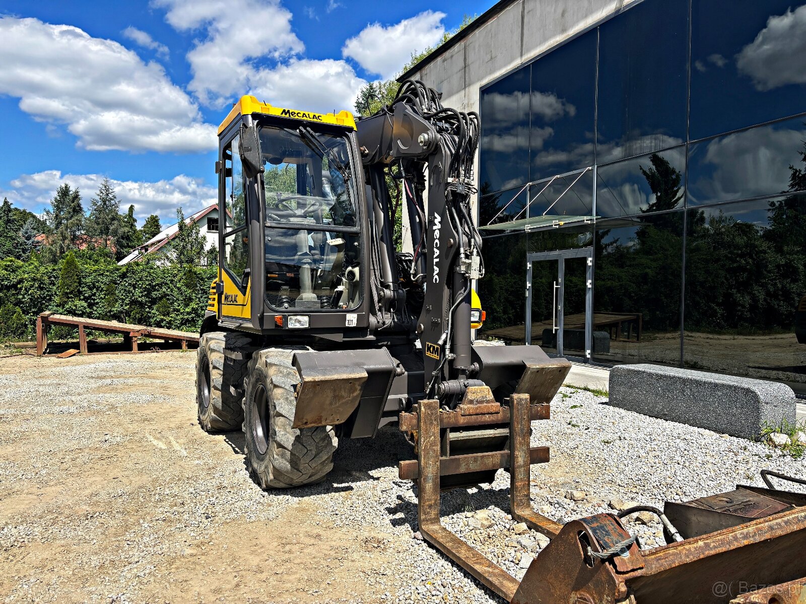 Mecalac 12 MTX KOPARKO-ŁADOWARKA 2014R. | MECALAC MSX MXT 71 - 4