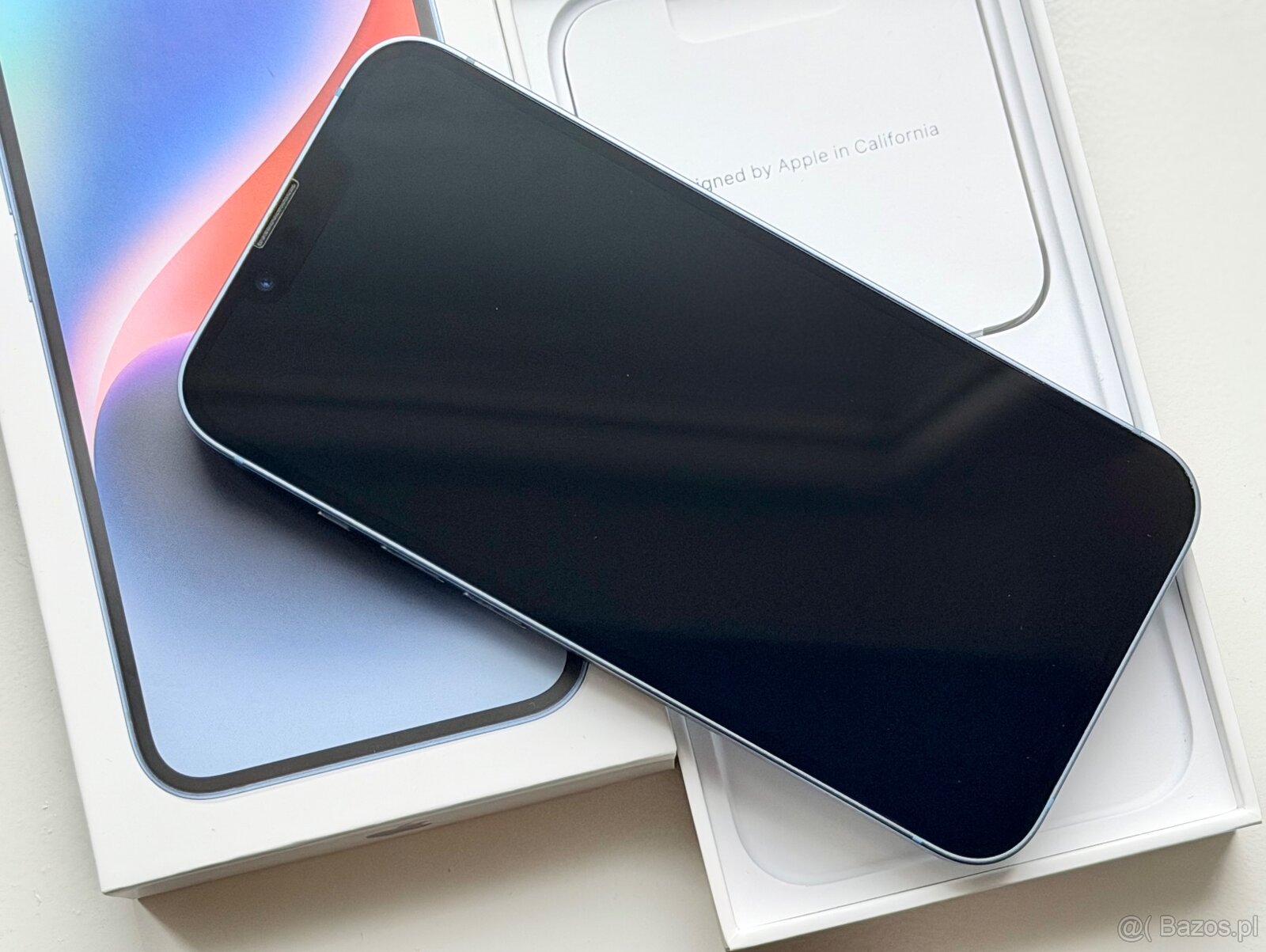 iPhone 14 Blue BATERIA 100% TOP - 4