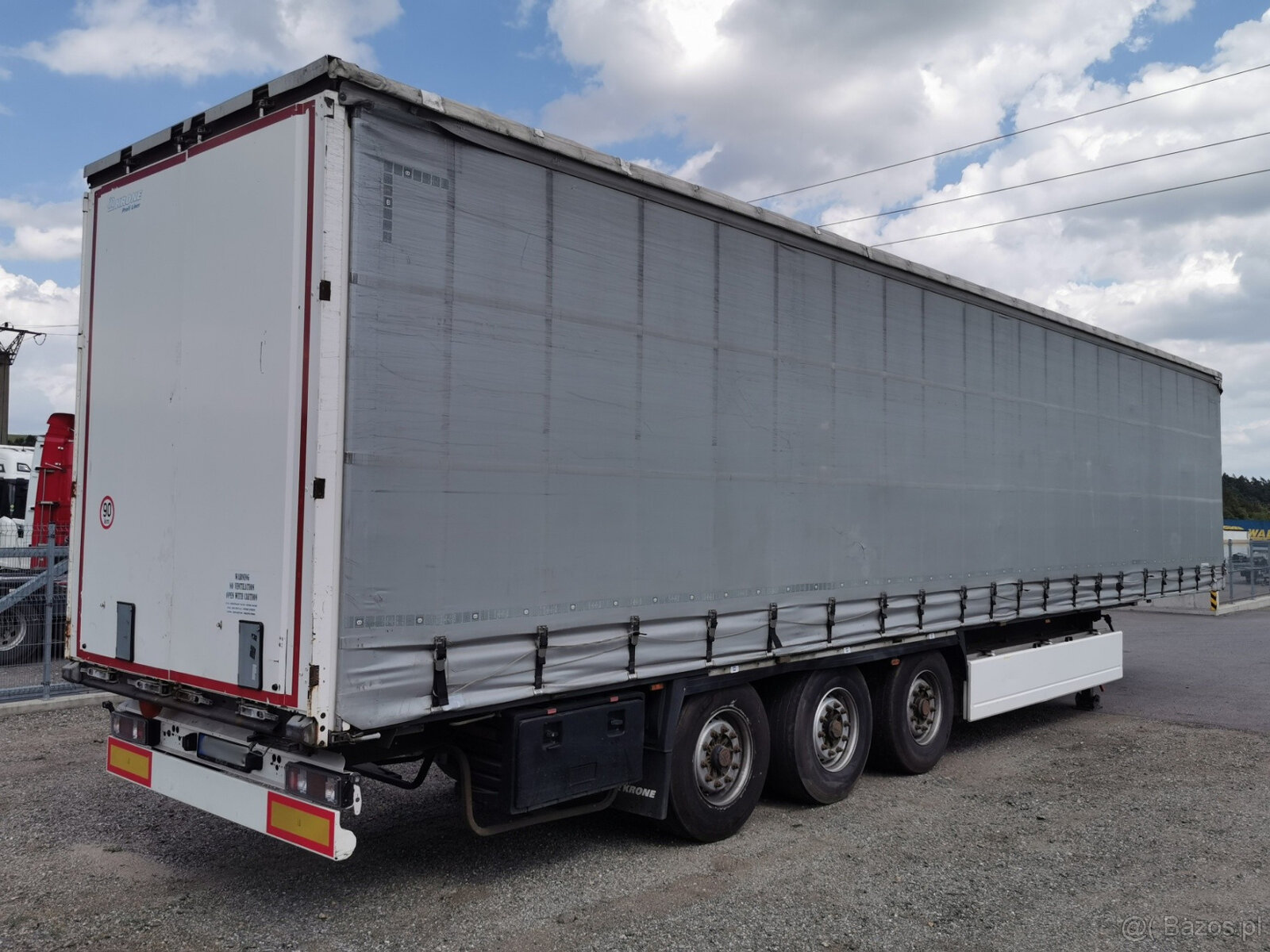 Sprzedam naczepę platformową KRONE - 4