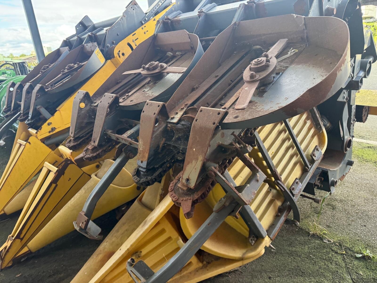 Przystawka do kukurydzy Fantini 8x75 do kombajnu Claas rok p - 4