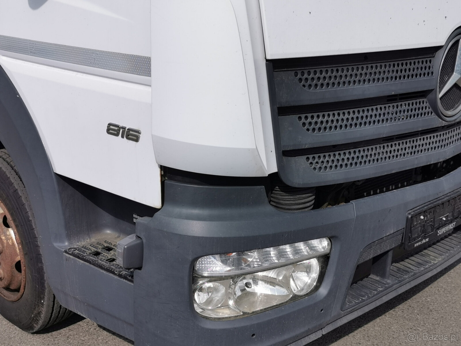 Sprzedam ciężarówkę MERCEDES-BENZ ATEGO 816 EURO 6 z platfo - 4