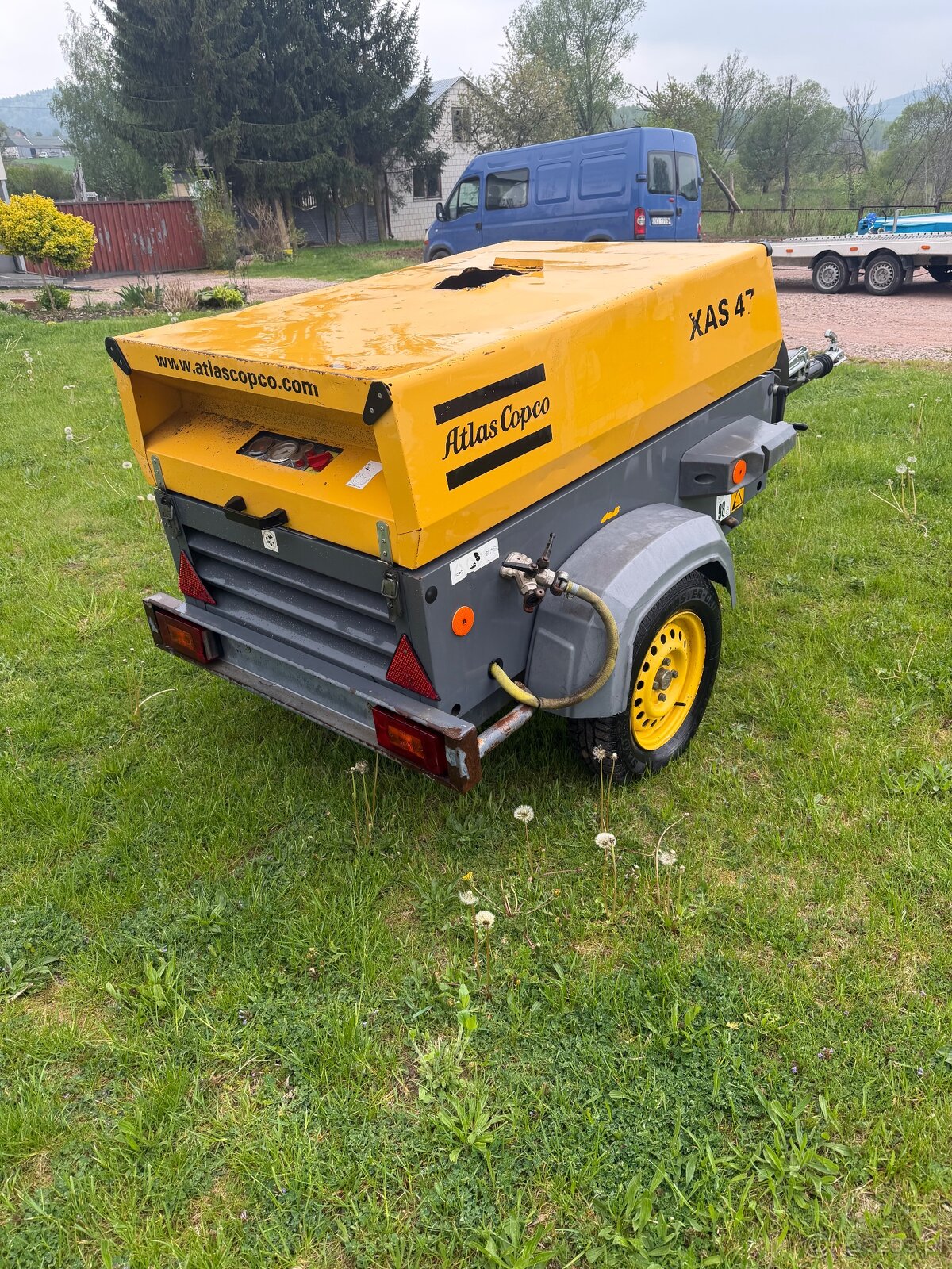kompresor śrubowy Atlas Copco XAS 47 - 4