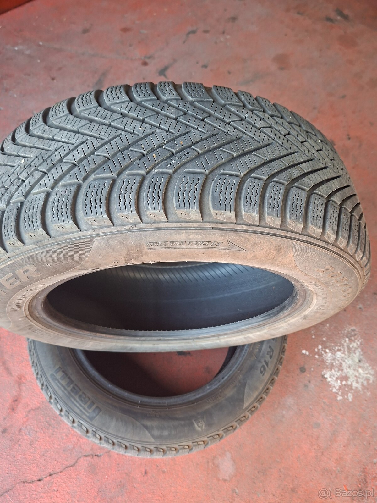 Opony 205/55/16 r PIRELLI CINTUSATL 91 h m+s rok 21 bieżnik - 4