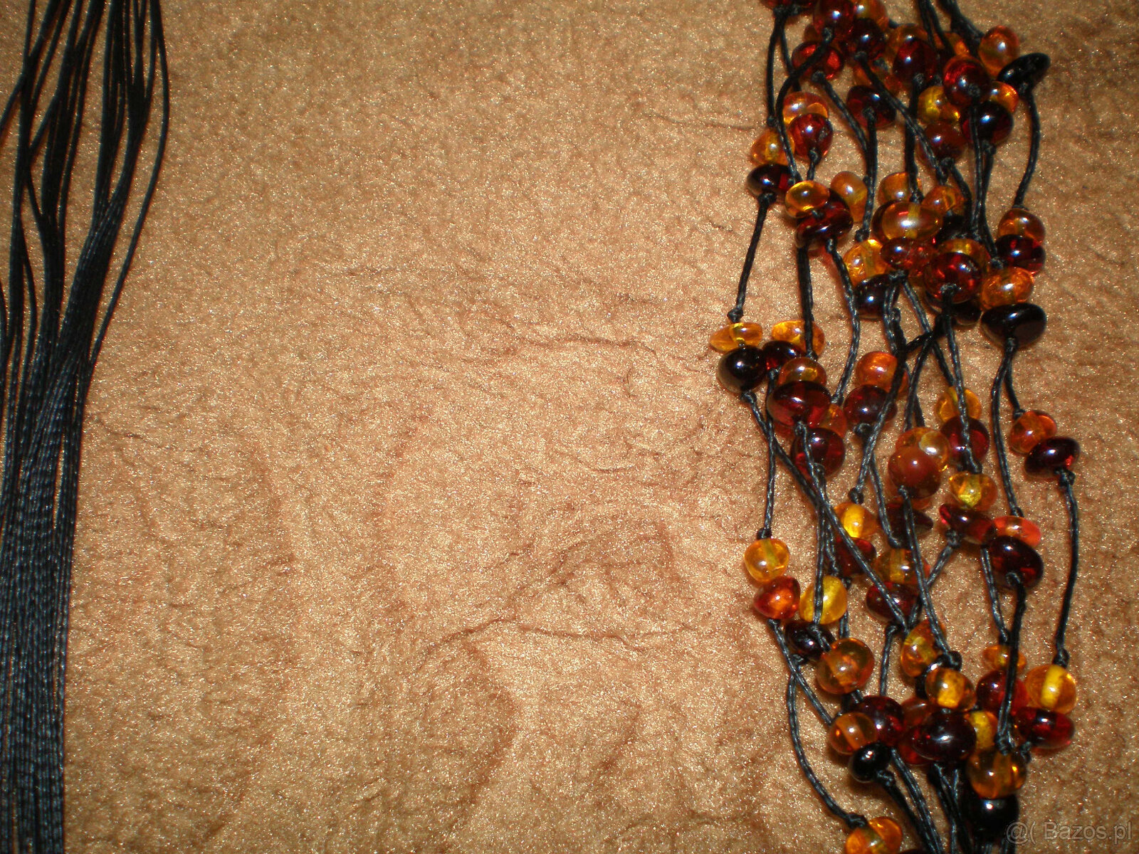 Sprzedam naszyjnik i bransoletkę z bursztynu używane. - 4