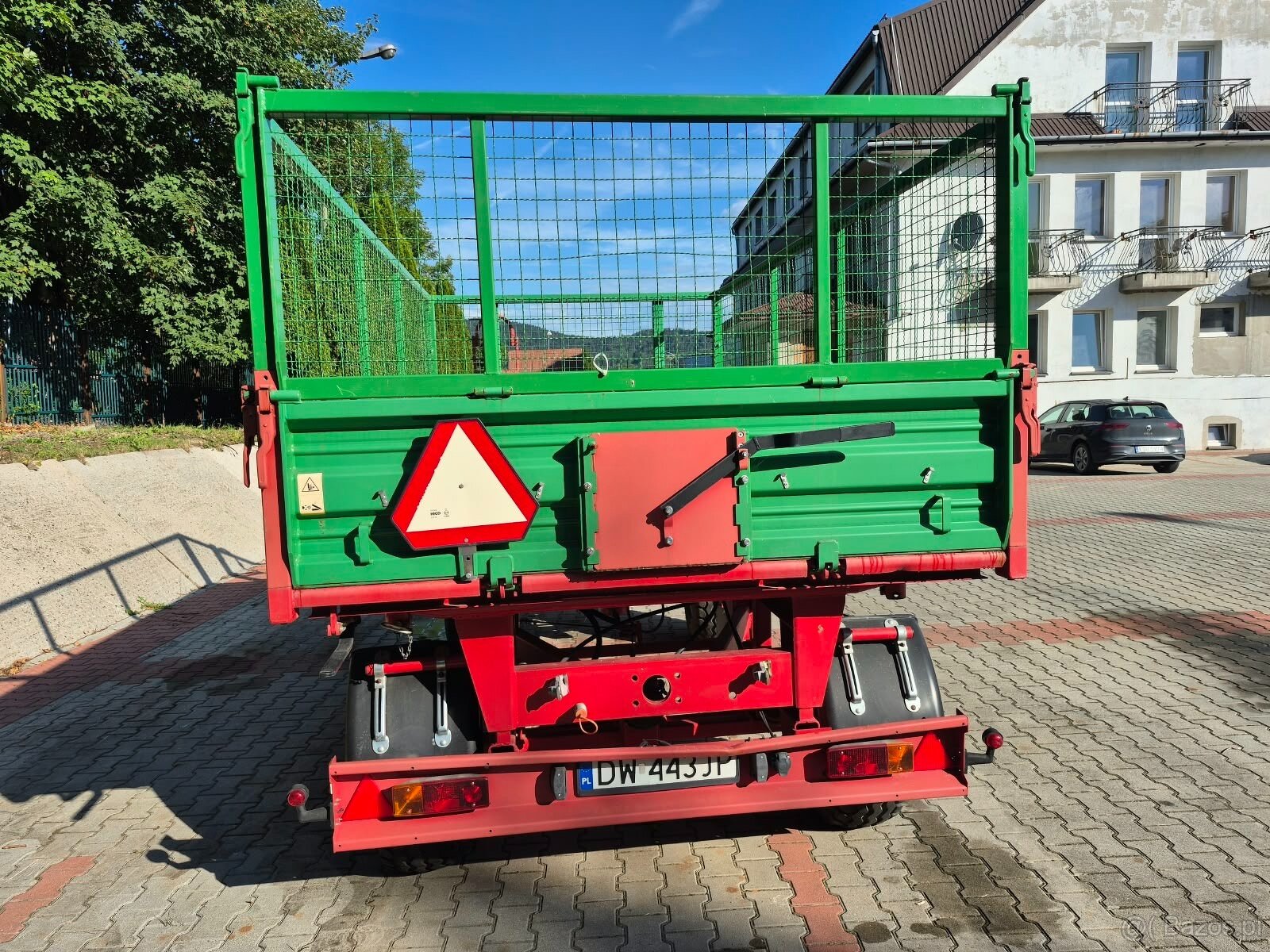 PRZYCZEPA CIĘŻAROWA ROLNICZA METALTECH - 4