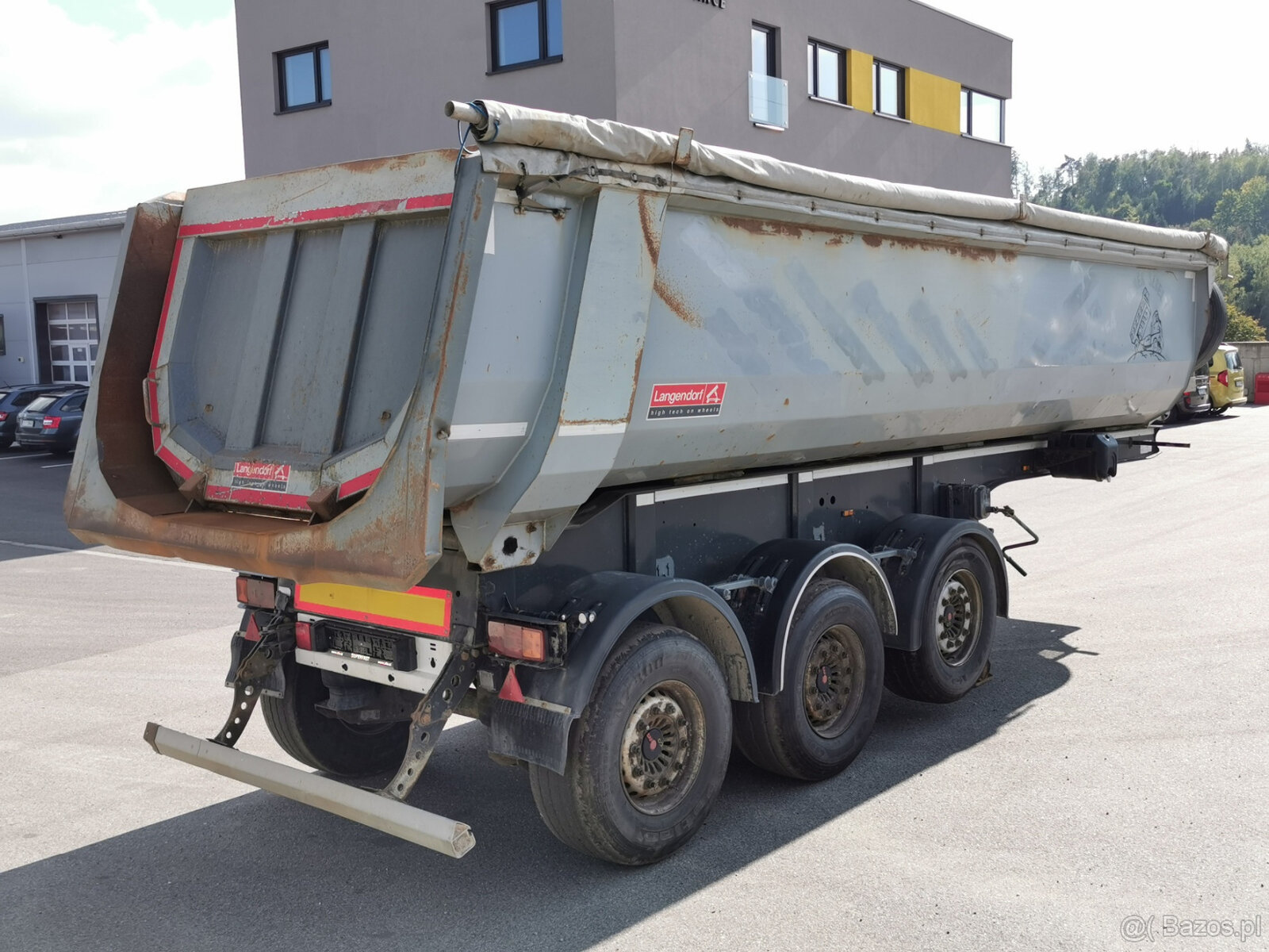 Sprzedam naczepę wywrotkę LANGENDORF SK24 - 4