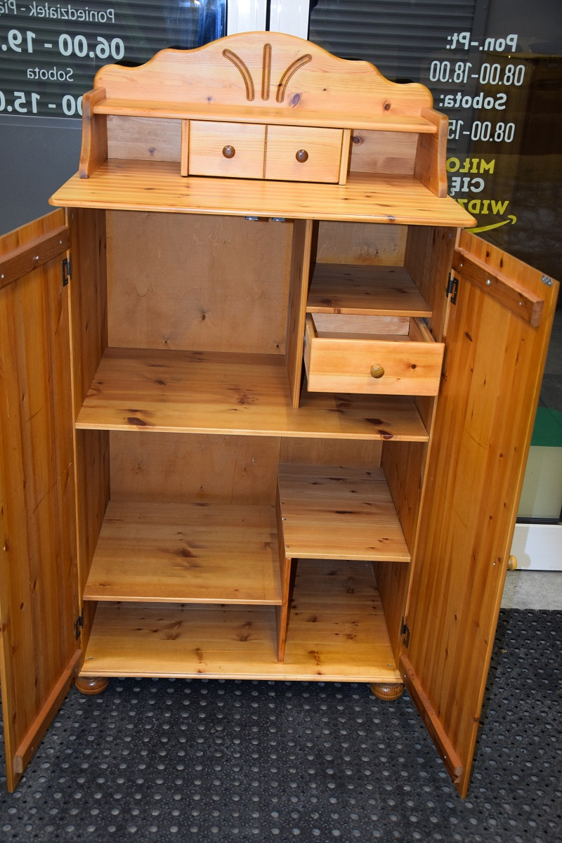 komoda z drewna sosnowego - jak nowa - 4