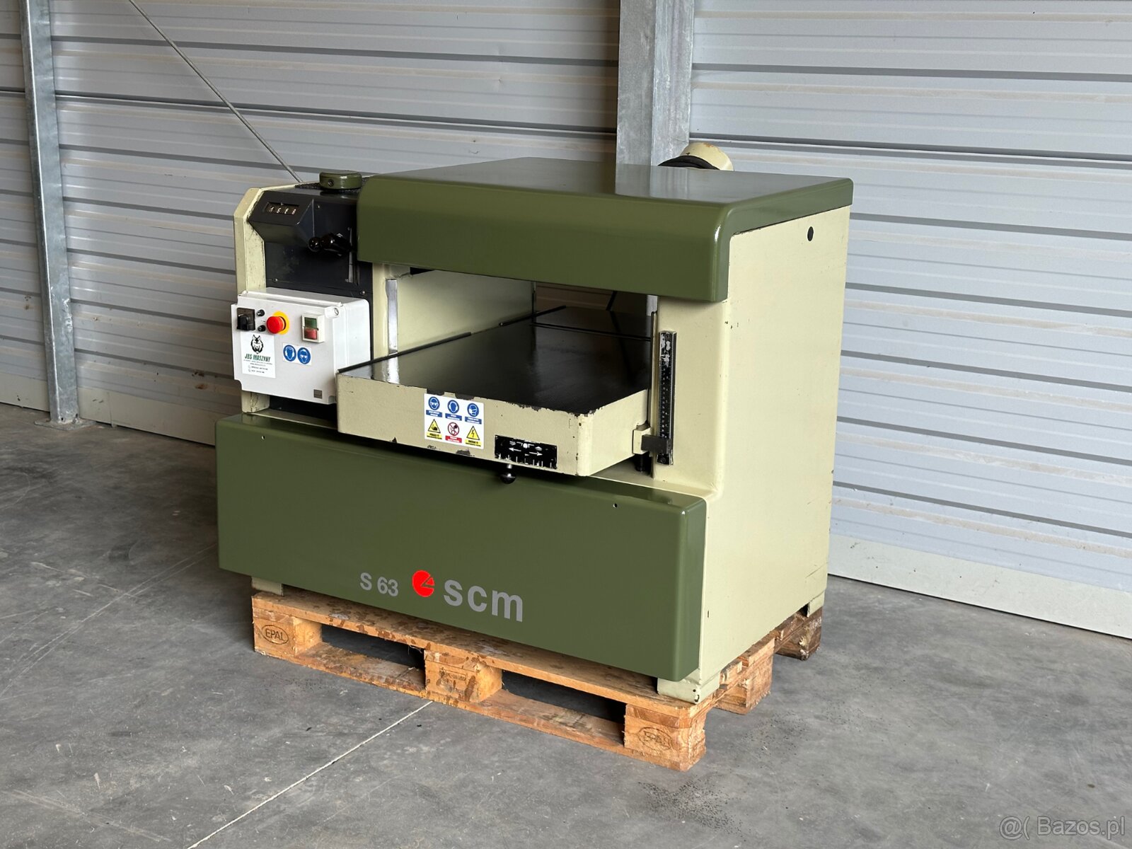 GRUBOŚCIÓWKA SCM S 63 – 630 mm | 4 NOŻE | 5,5 kW | JBS MASZY - 4