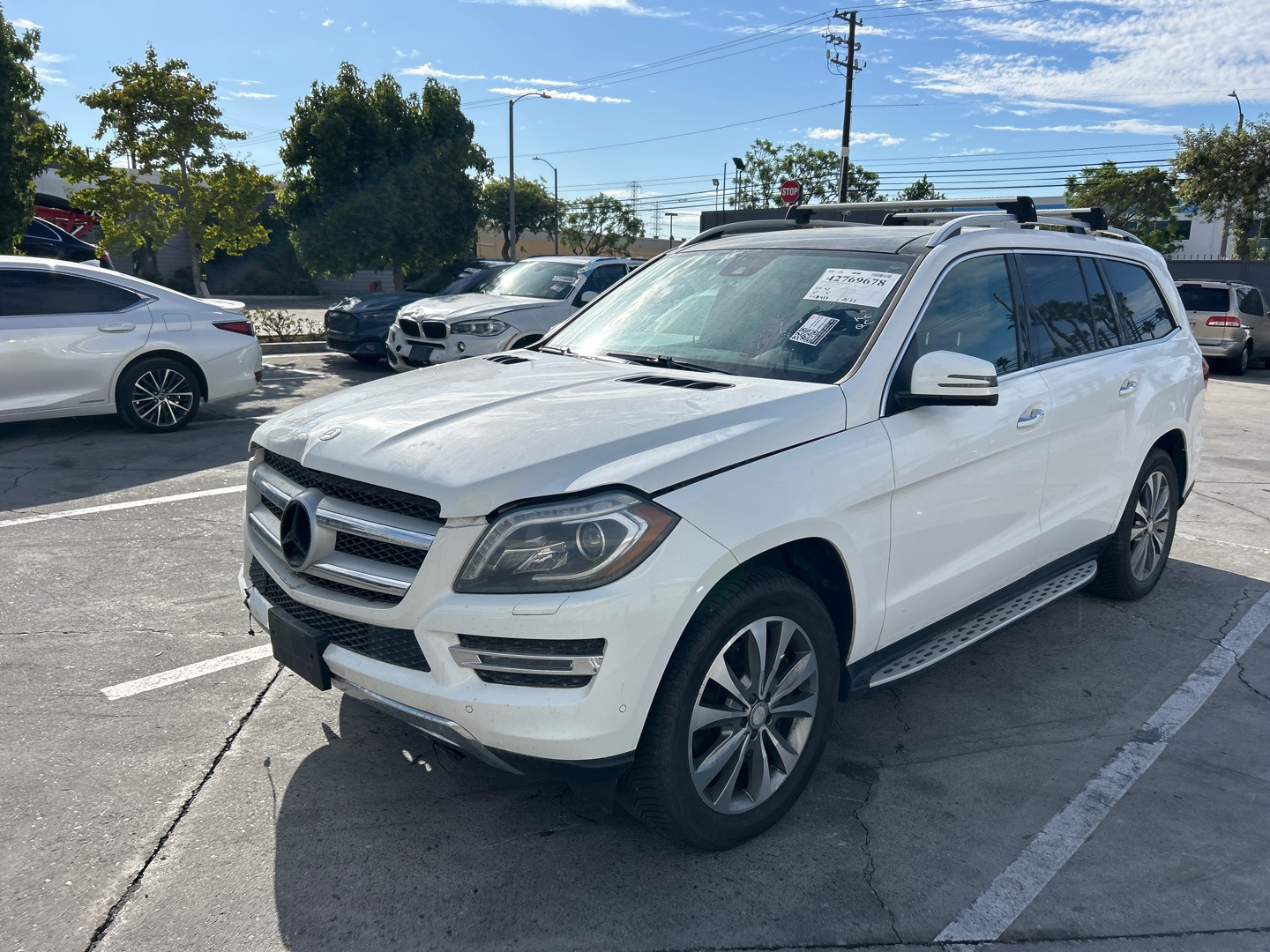 mercedes gl450 x166 4,6l 2014r - 4