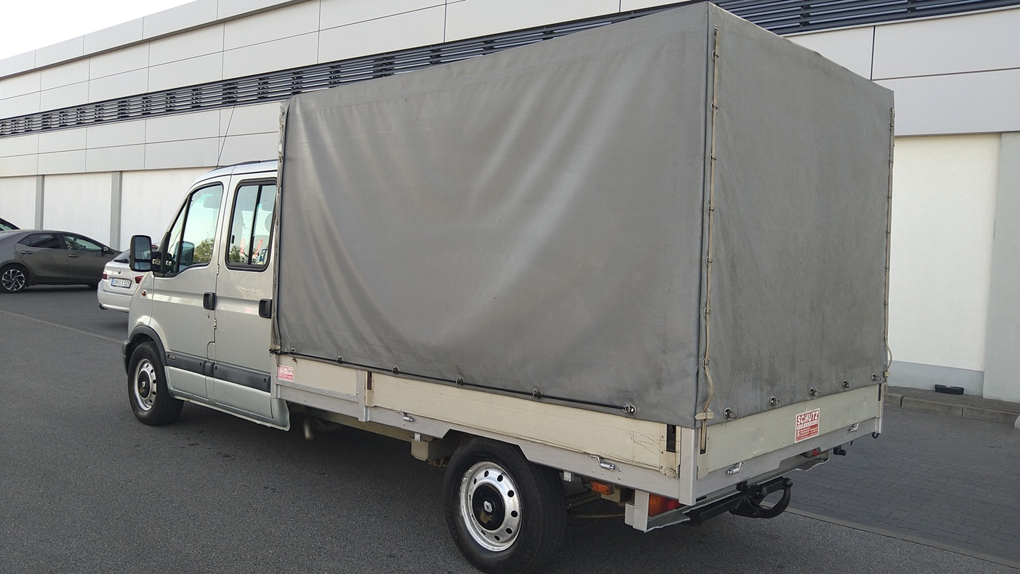 renault master 2.2 diesel skrzynia doka plandeka - 4