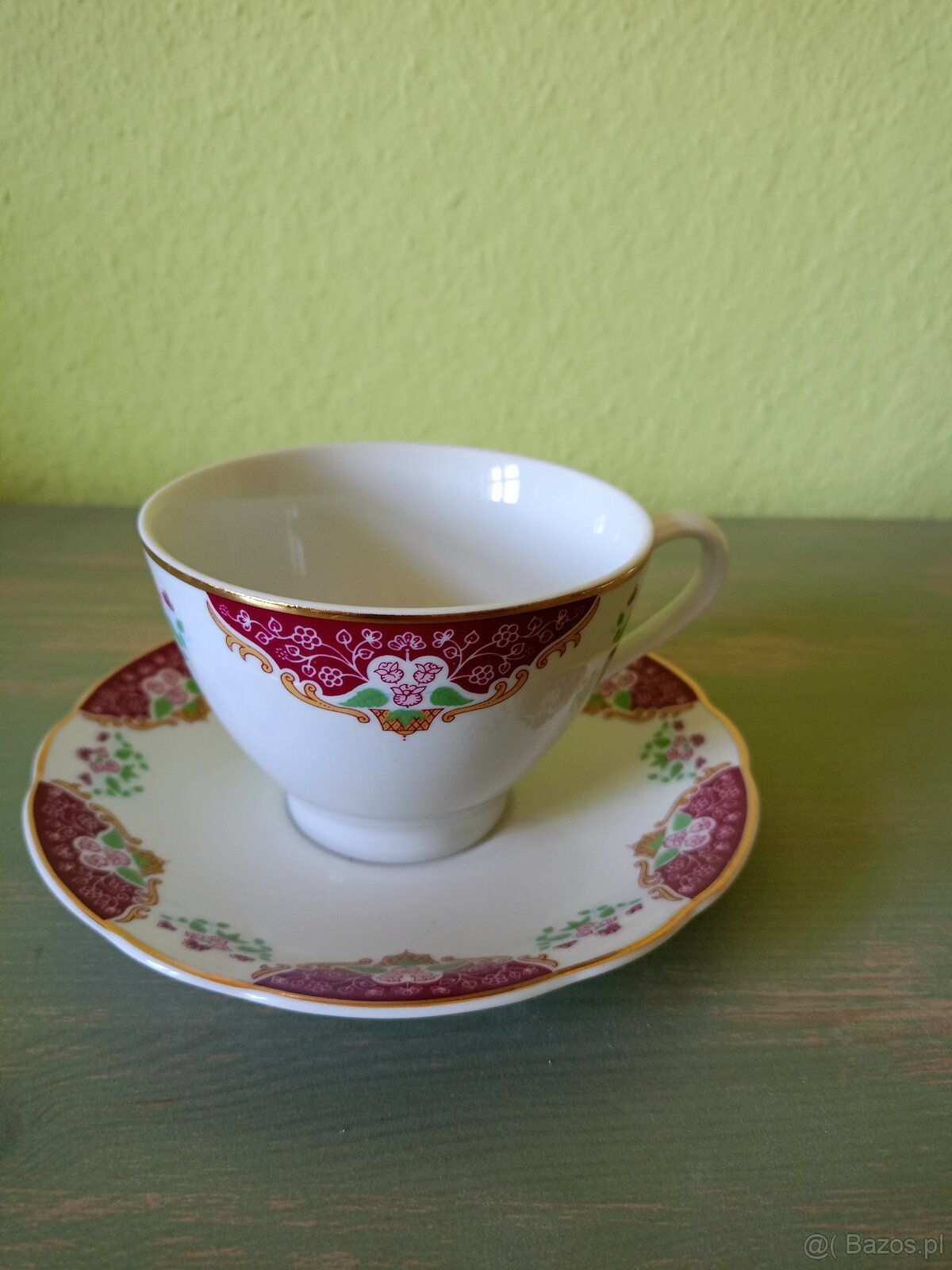 Serwis kawowo - herbaciany. Porcelana Ćmielów. - 4