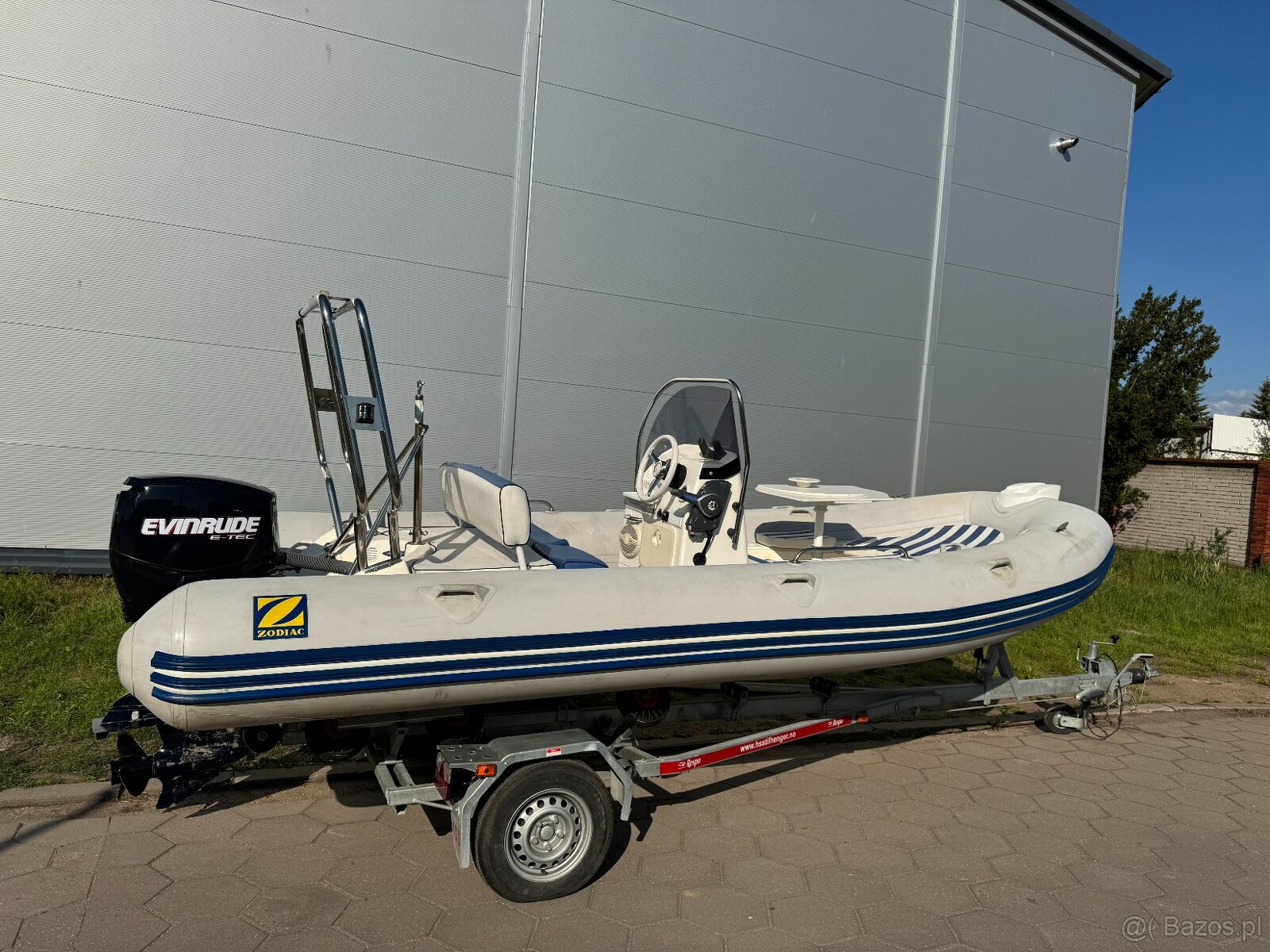 RIB Zodiac 550, Evinrude 90 - 4