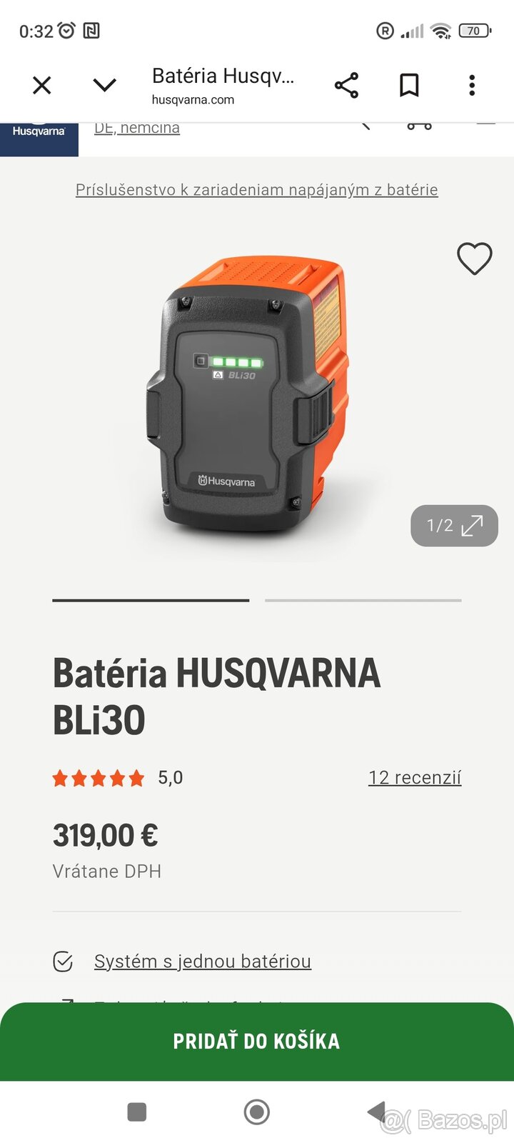 Akumulátor Bli30 - 4
