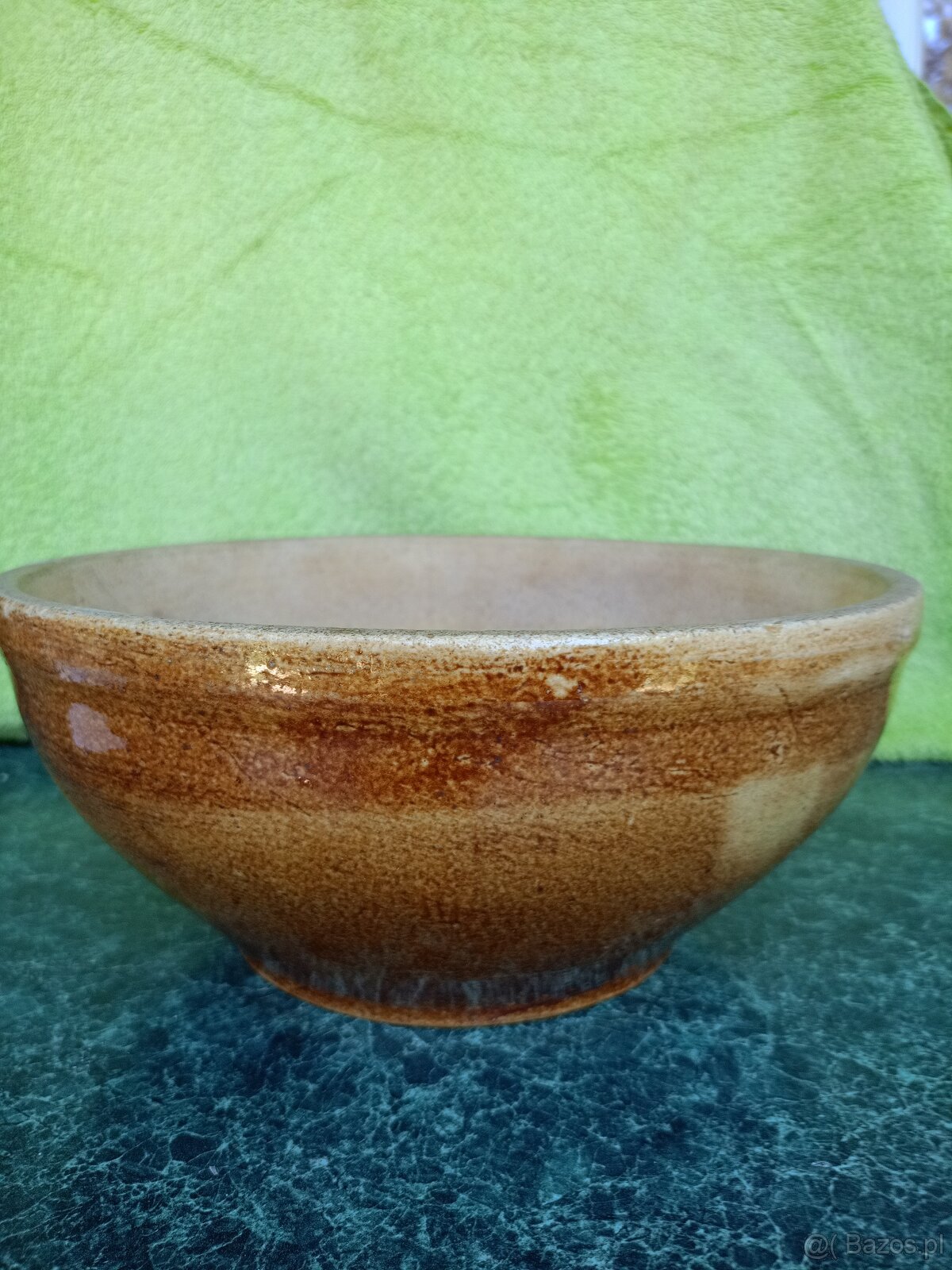 Ręcznie robiona misa ceramiczna – makutra. - 4