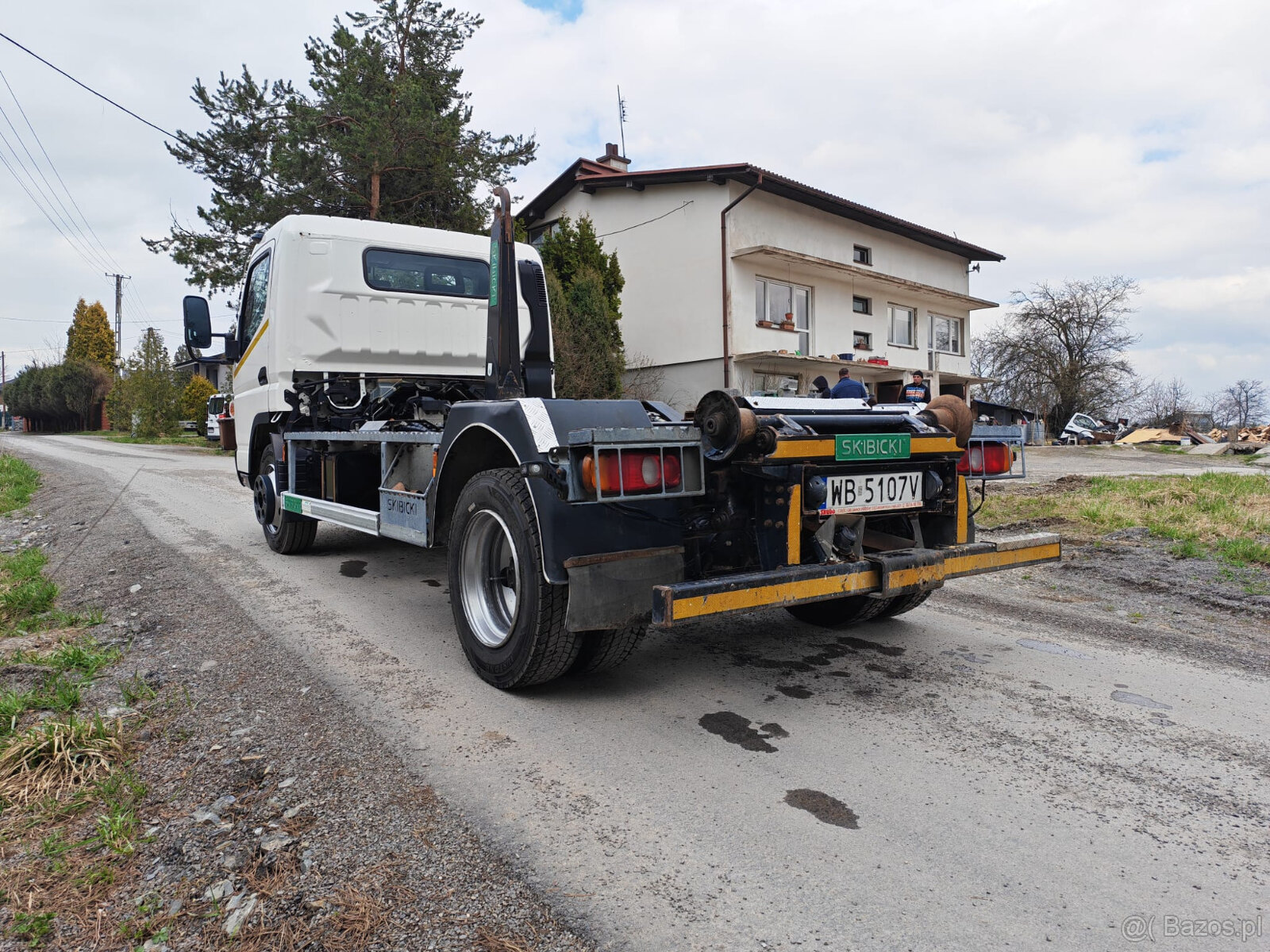 REZEWACJA Mitsubishi Fuso Canter hakowiec 4x2 Kontener - 4