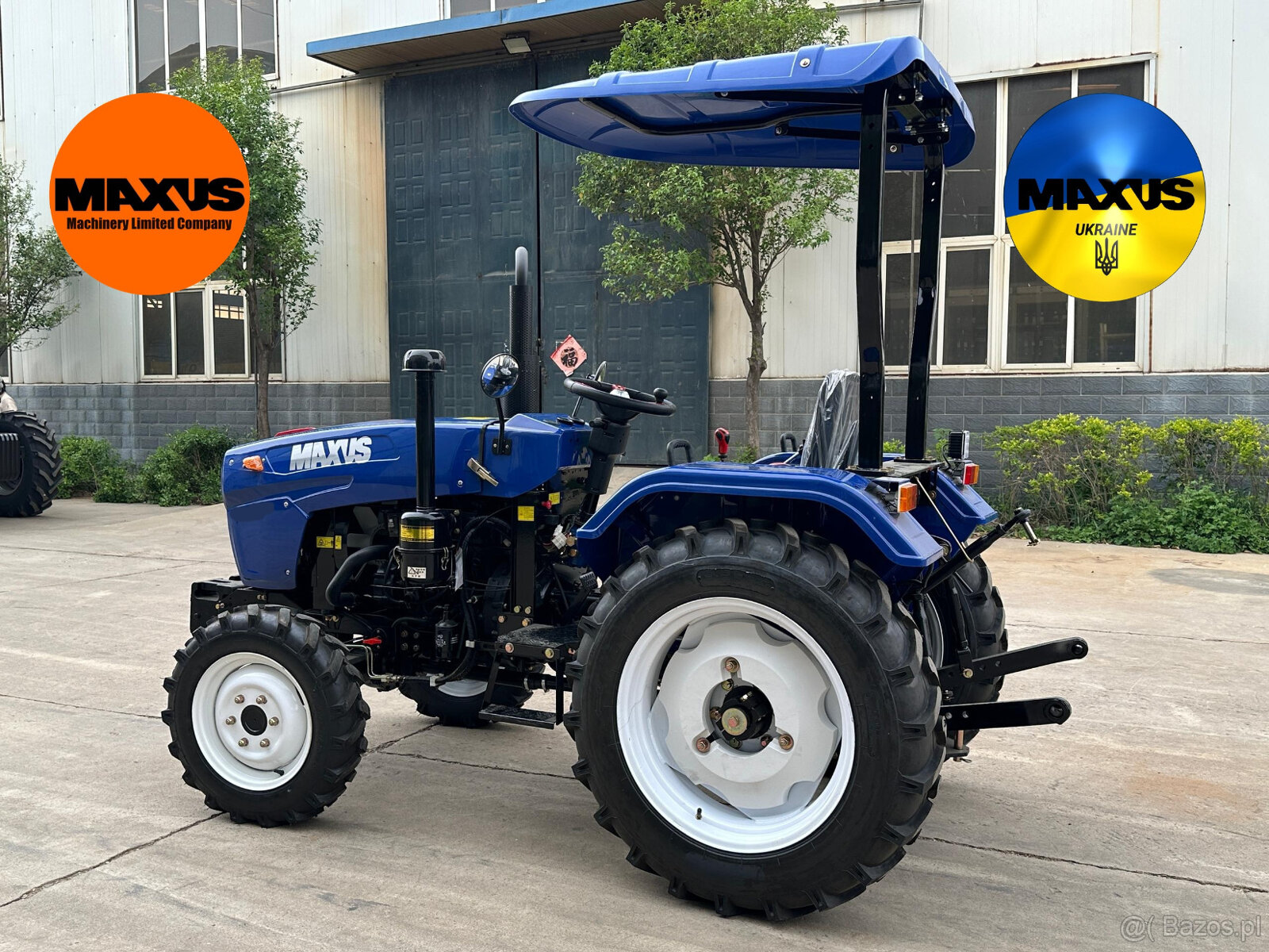 Refundacja 50% Maxus traktor Ciągnik 30km 4x4 Diesel Bosch - 4