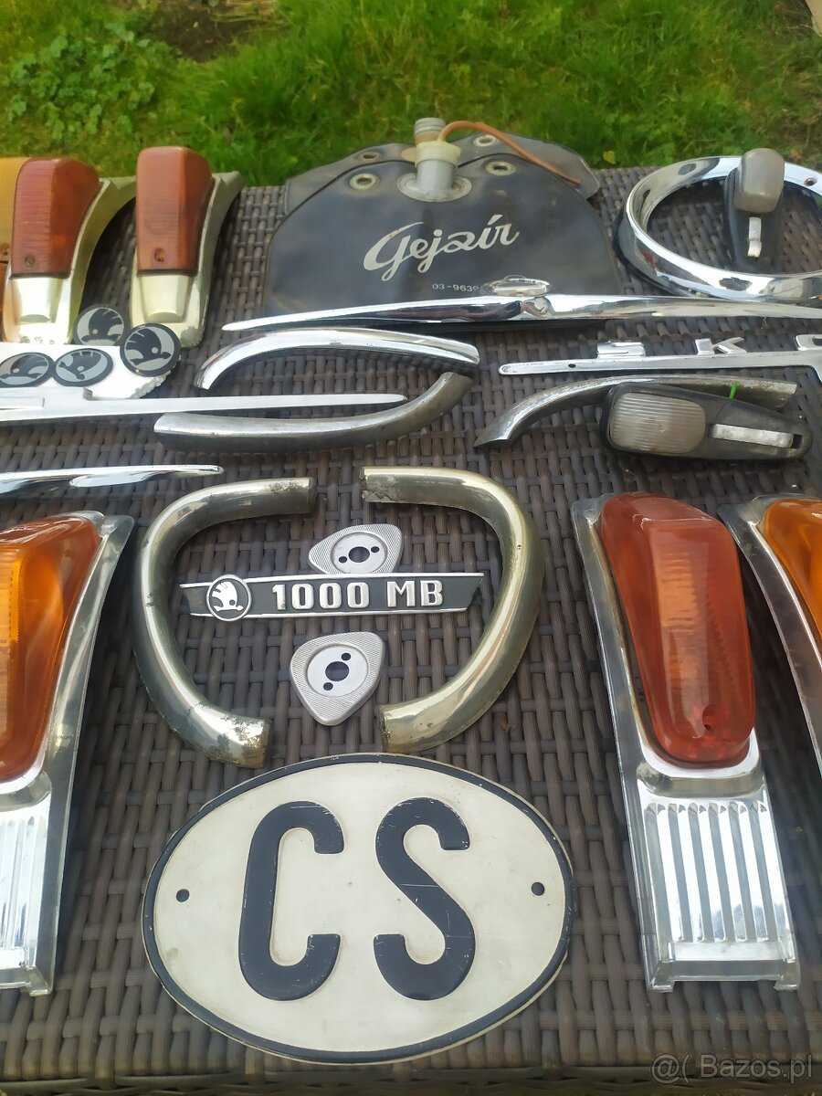 škoda 1000 MB MBX MBG na demontažu - 4