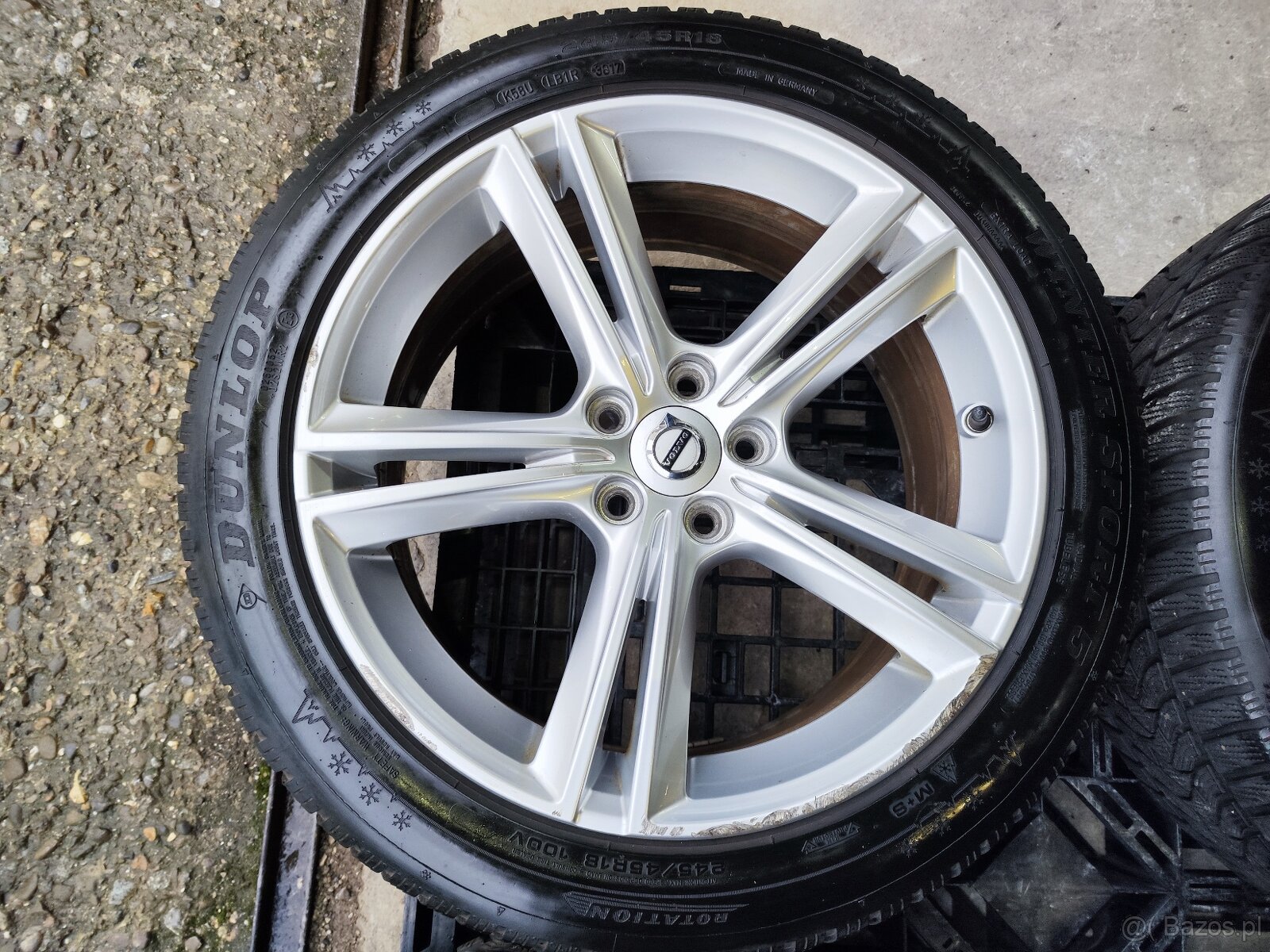 Felgi aluminiowe=5x108=orig. VOLVO=z oponami=245/45 R18 - 4