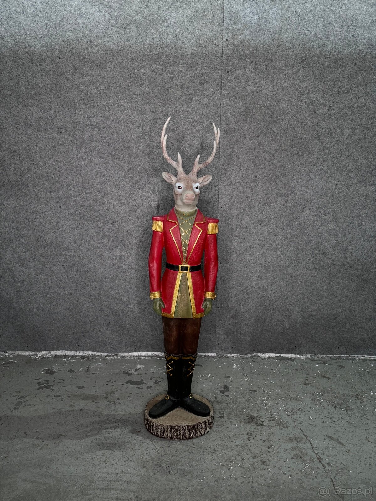 Syndyk sprzeda dekorację - figurę jelenia ( 2szt.) - 4