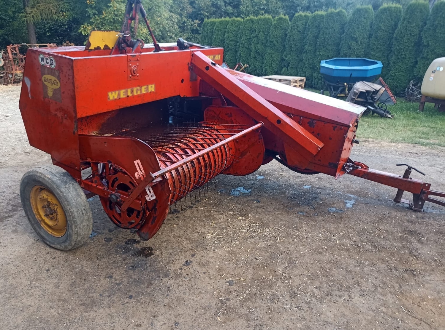 Części do prasy kostkującej Welger AP 41 przekładnia - 4