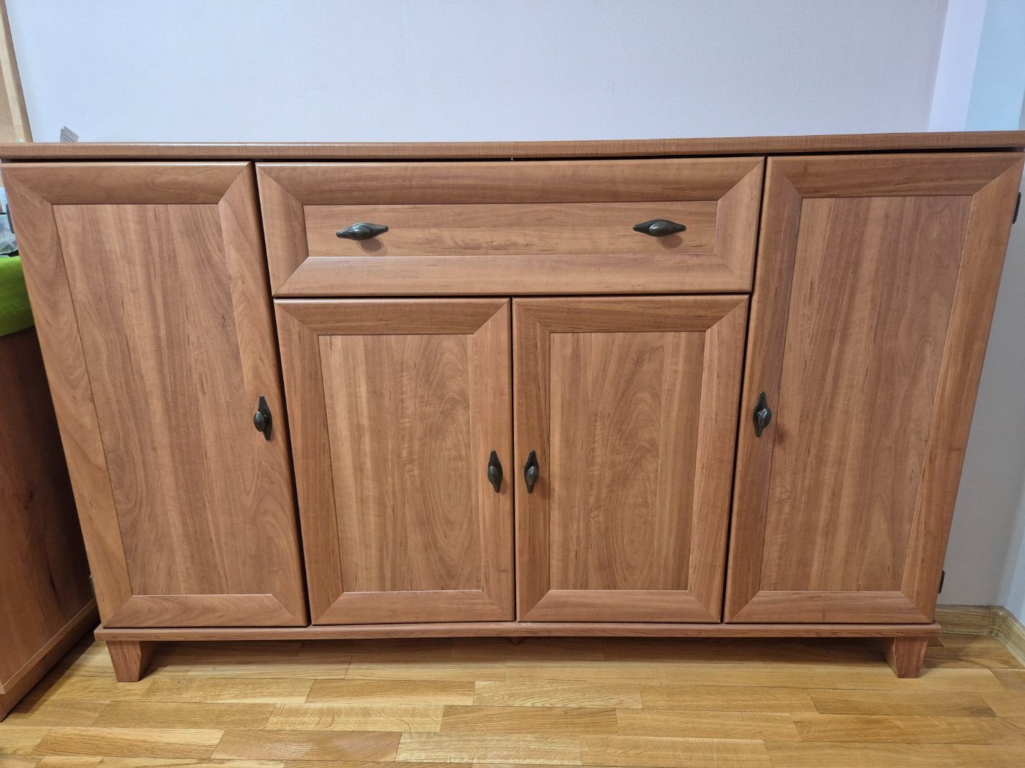 Stół i 6 krzeseł + komoda witryna i stolik - 4