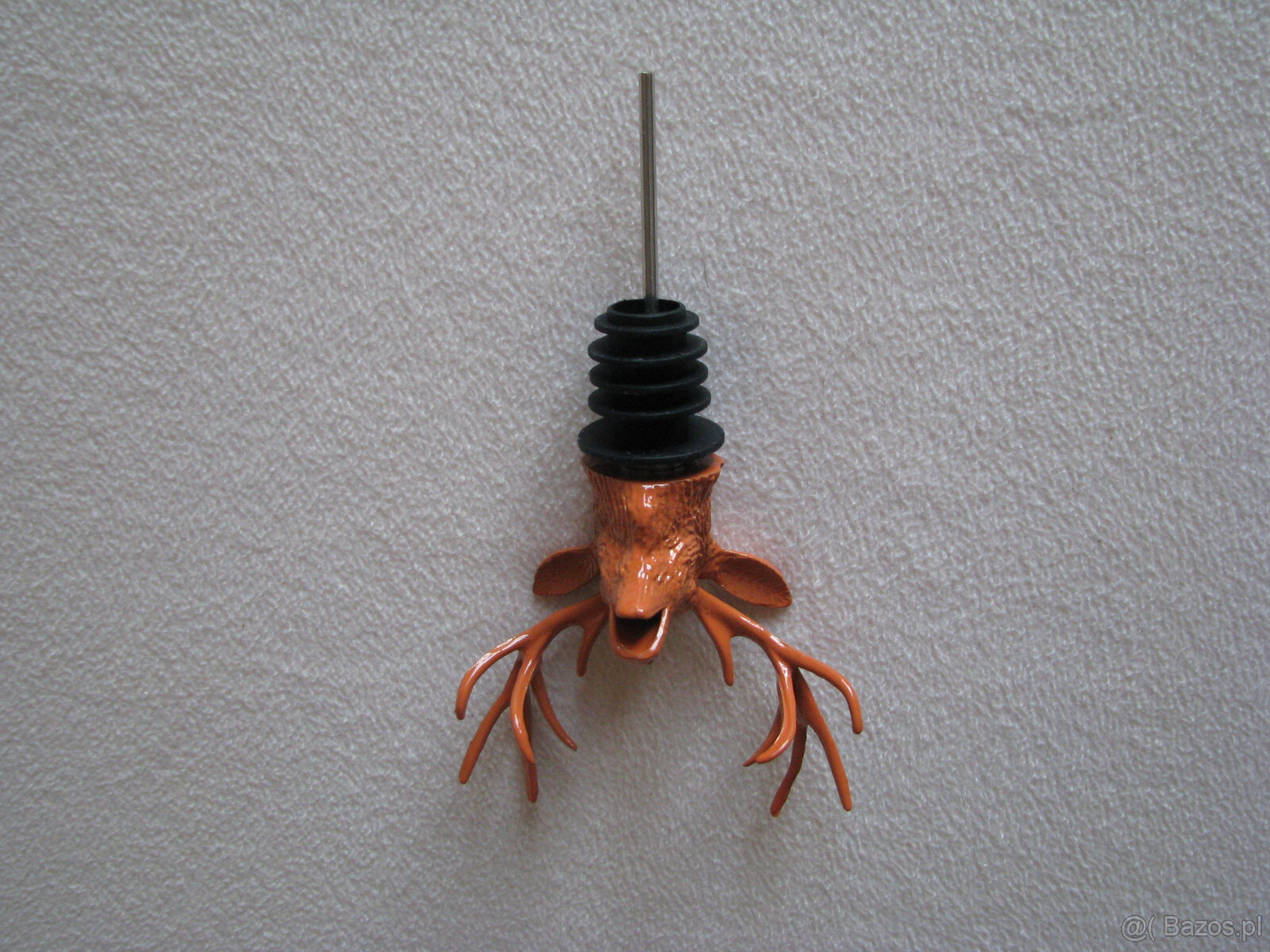 Dekoracyjny dozownik, aerator, nalewak do butelek – jeleń - 4