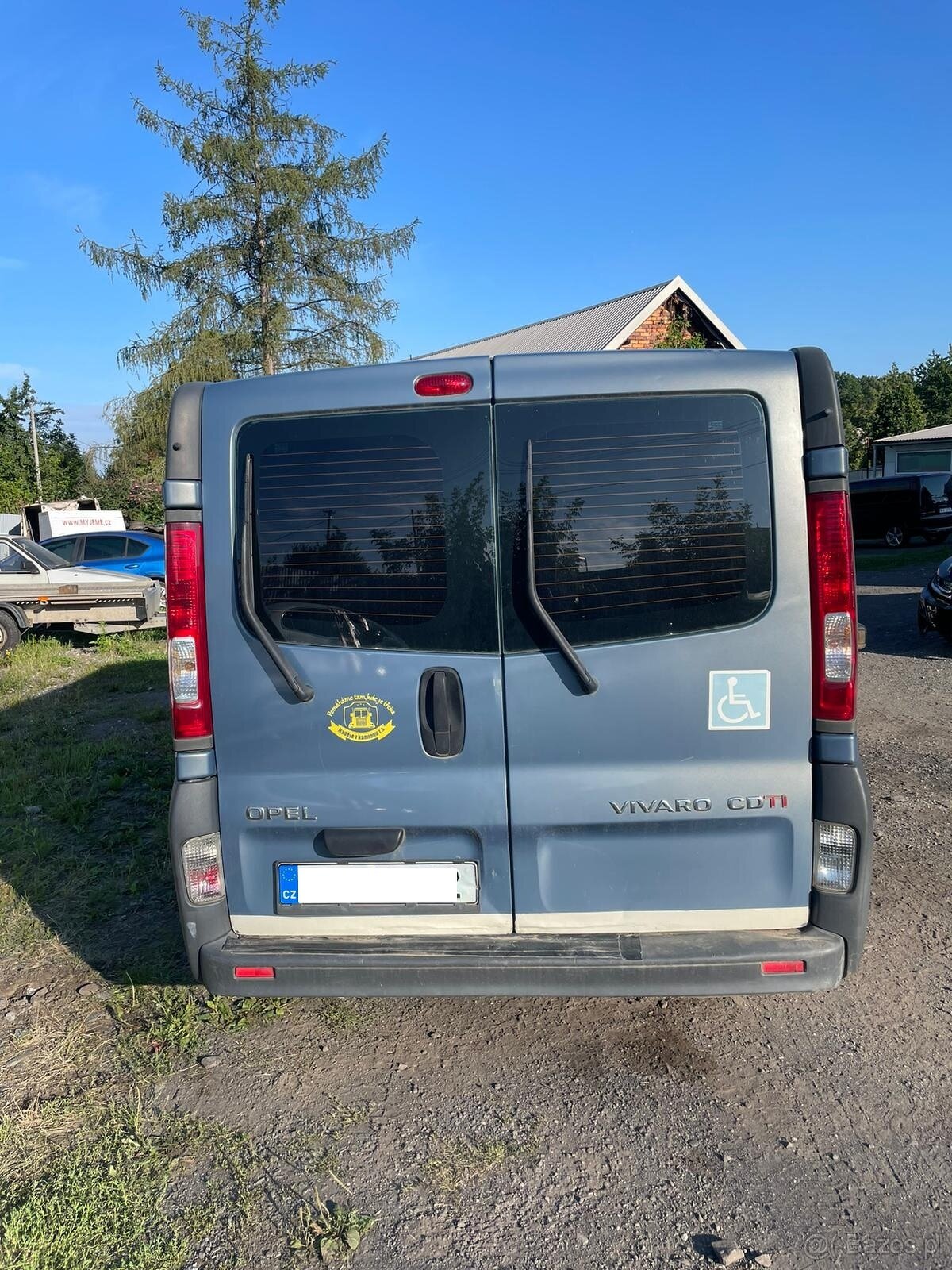 Opel Vivaro 2.0D 84kw, r.2008, 5osobowe, klimatyzacja, autom - 4