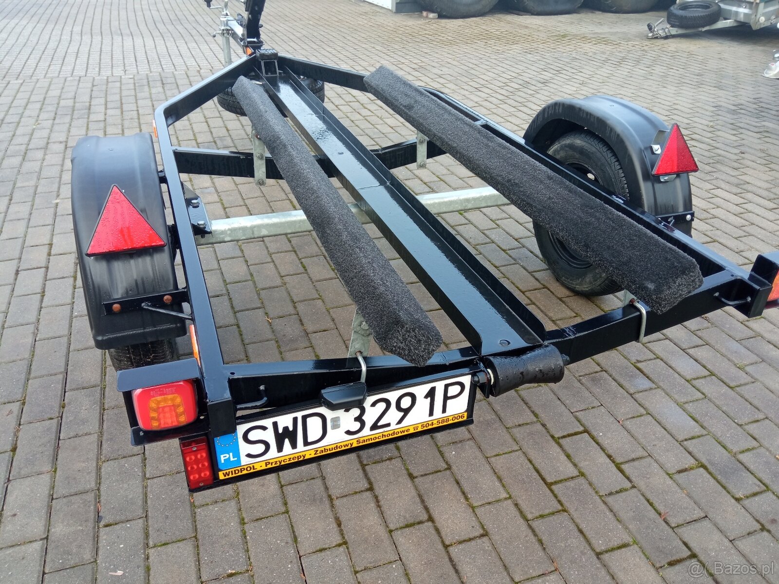 Sprzedam przyczepa na motor lub skuter wodny Widpol orginał - 4