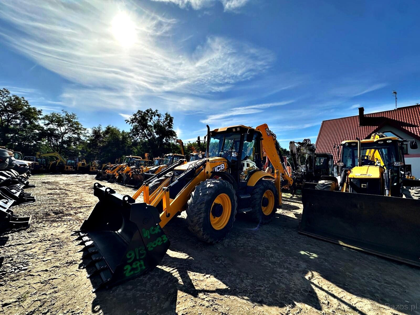JCB 4CX PRO KOPARKO-ŁADOWARKA 2023R | CAT 444, 434, NEW HOLL - 4