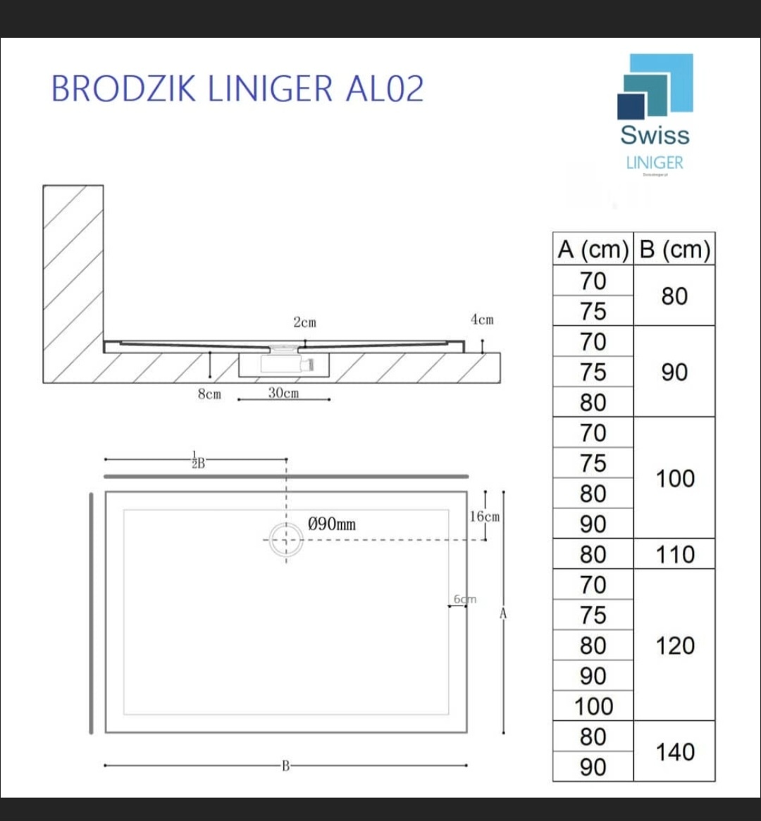 Brodzik 70x80 - 4