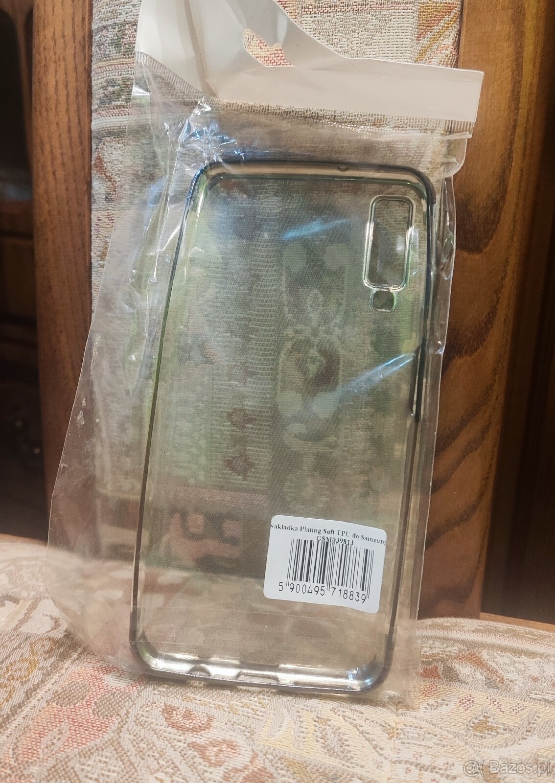 Etui/plecki Plating Soft TPU do Samsung Galaxy A7 2018 - 4