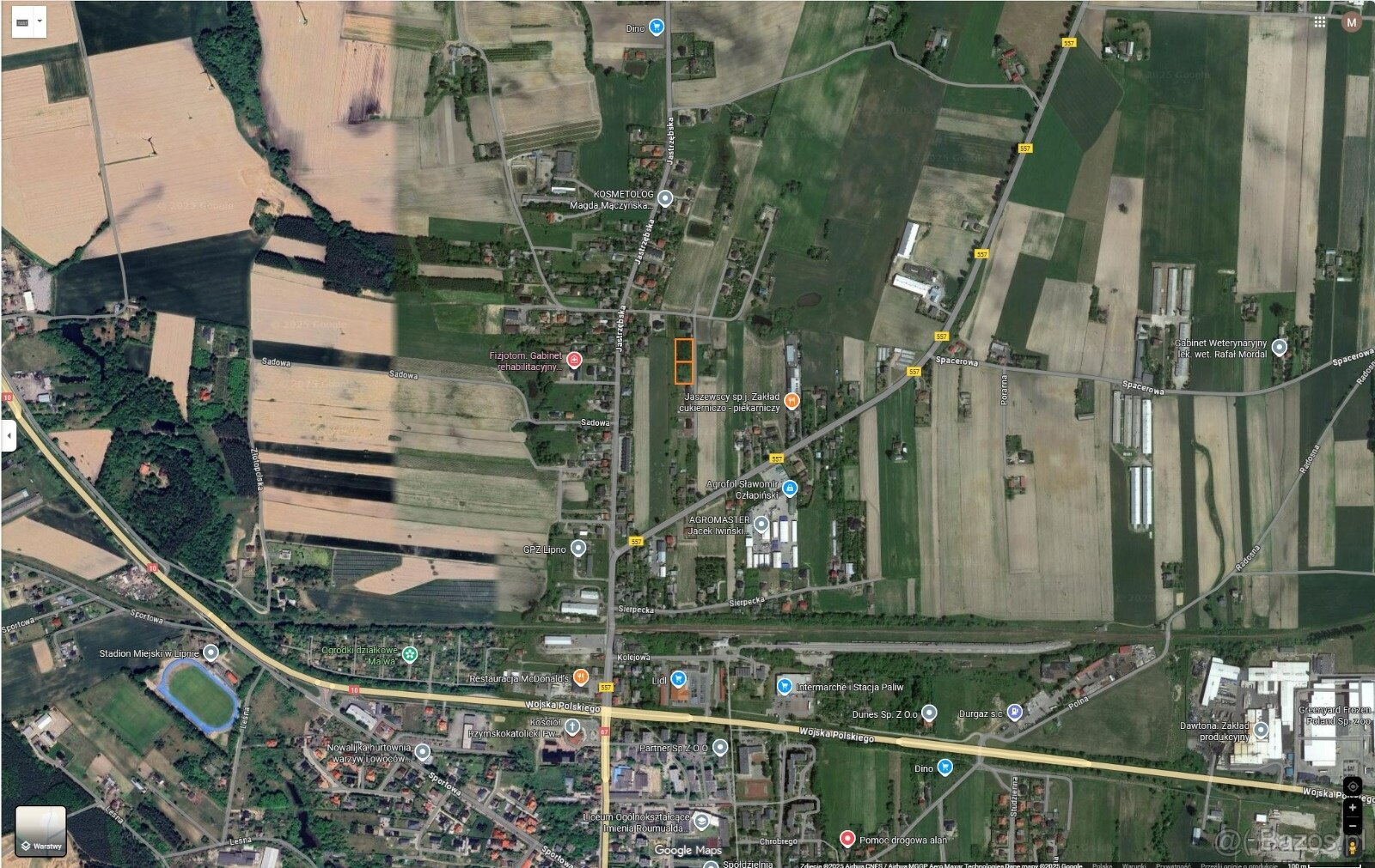 Działka budowlana 1300m2, WZ bezterm., Media, Kolej, Miasto. - 4