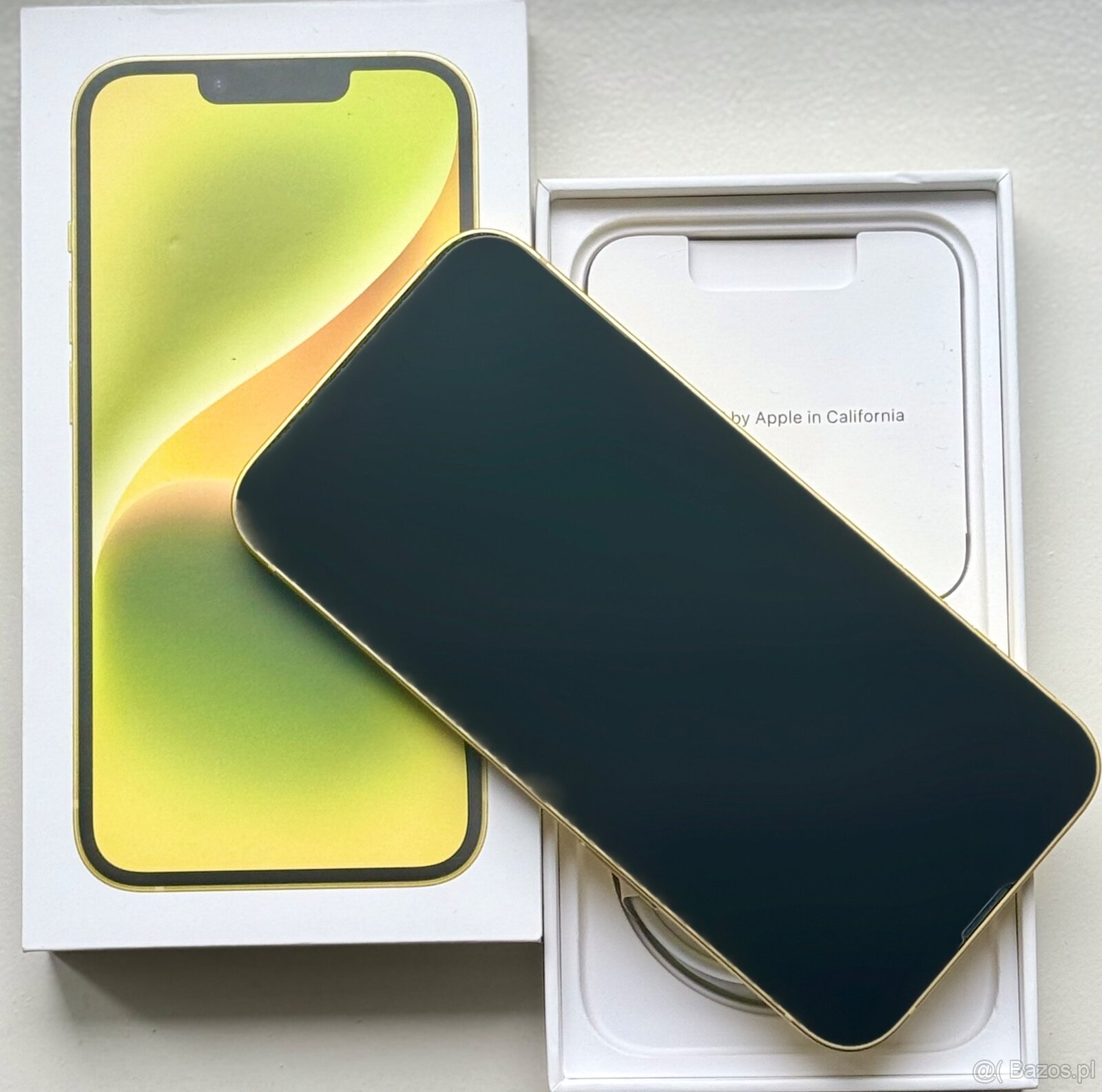 iPhone 14 Yellow BATERIA 100% TOP - 4