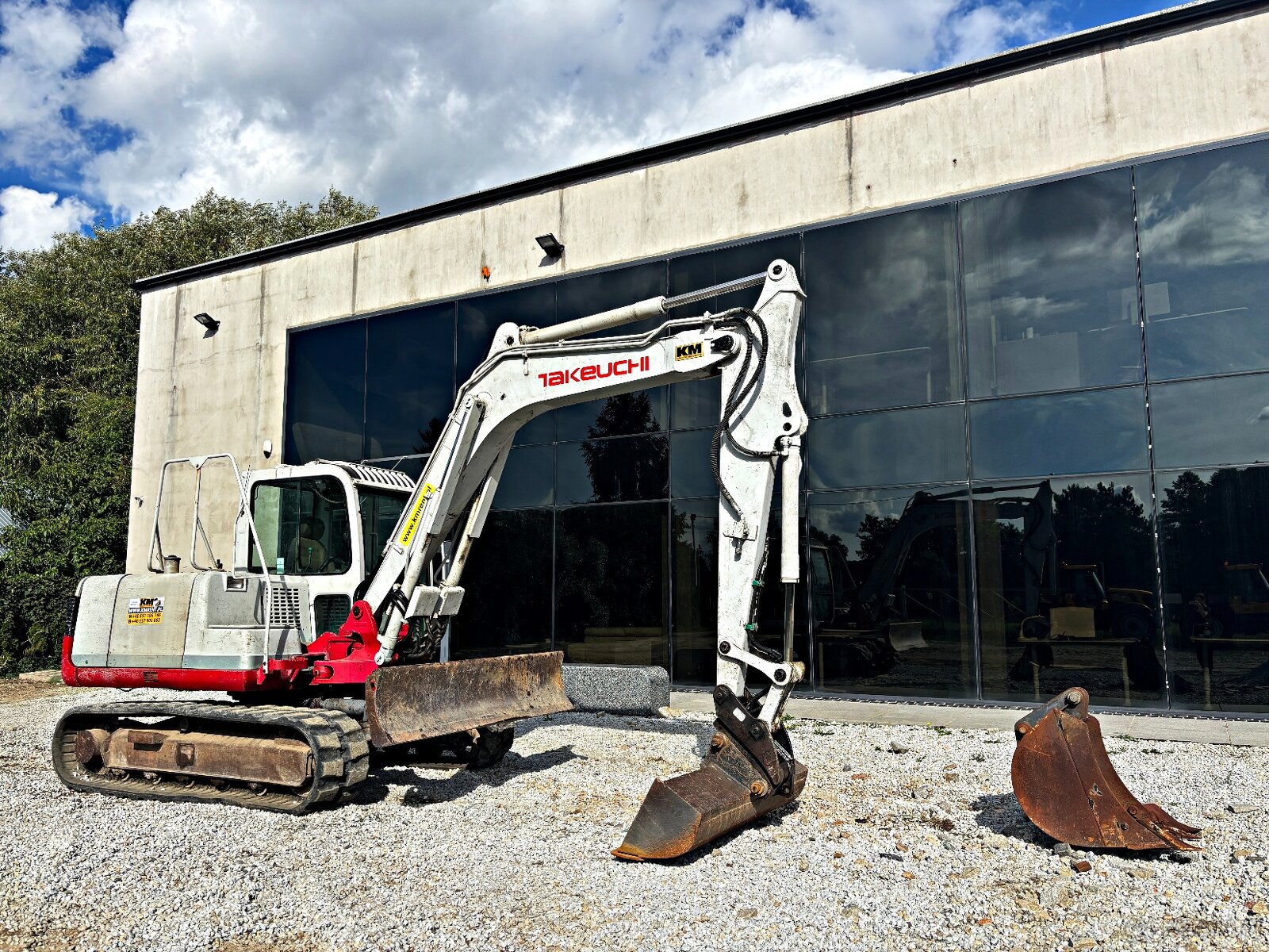 Takeuchi TB 175 MIDI-KOPARKA 2008R | Kubota KX080-3, KX080-4 - 4